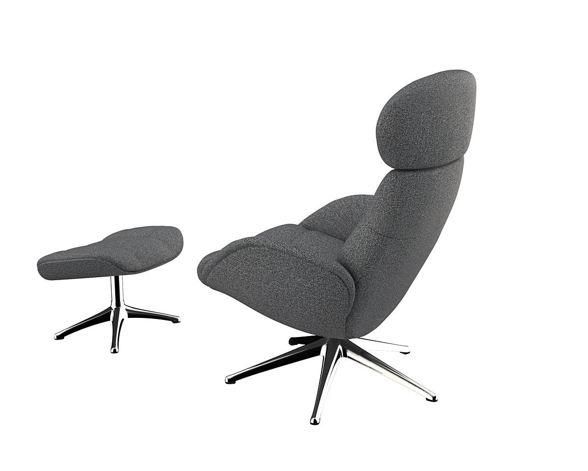 FLEXLUX Relaxfauteuil Chester, functionele stoel, gestoffeerde stoel, armleuningen, TV-fauteuil