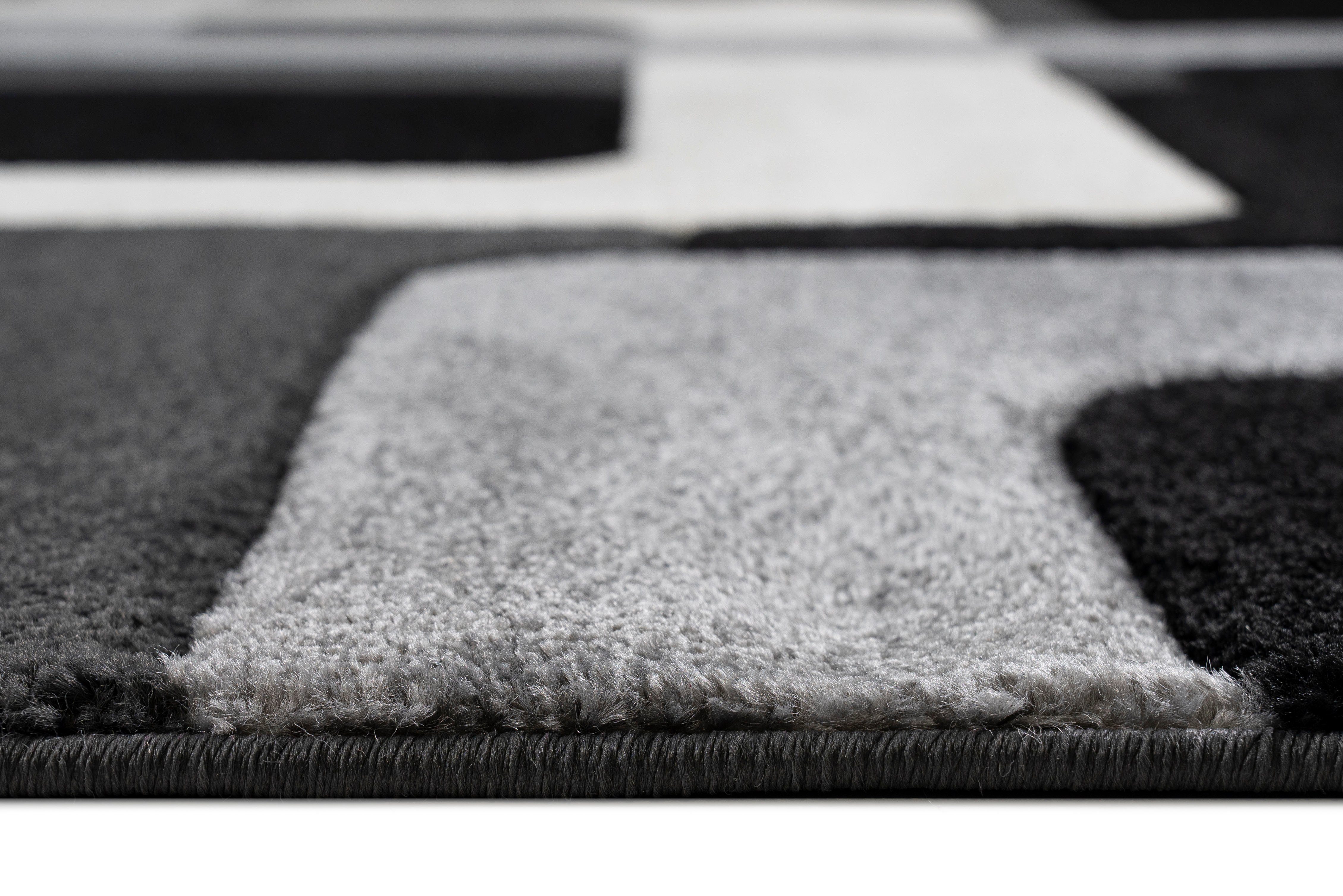 my home Vloerkleed Maxim Hoog-laag effect, kortpolig, 3D-ontwerp, klantenfavoriet