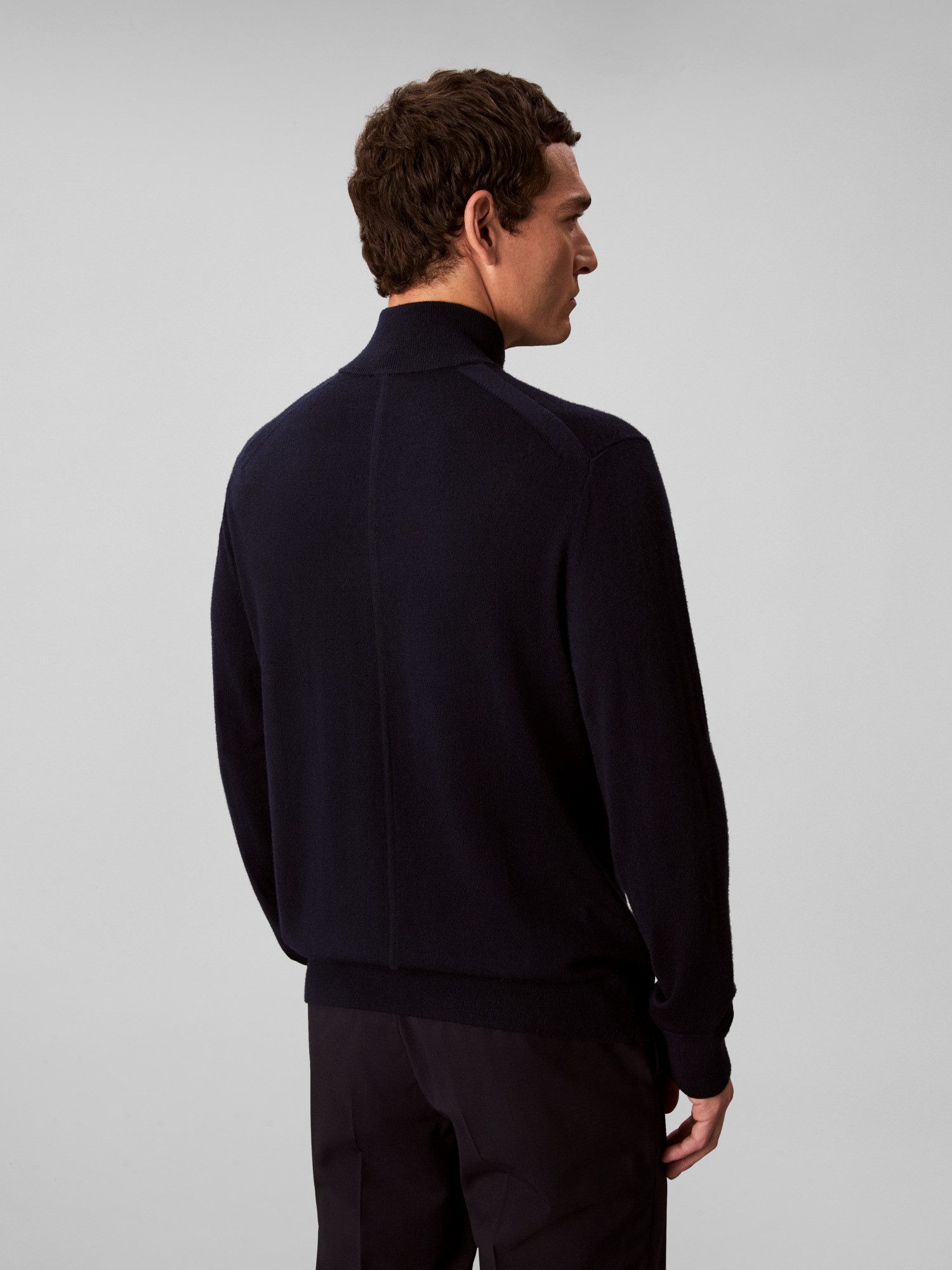 Calvin Klein Trui met staande kraag LS 100% MERINO QZ 14GG