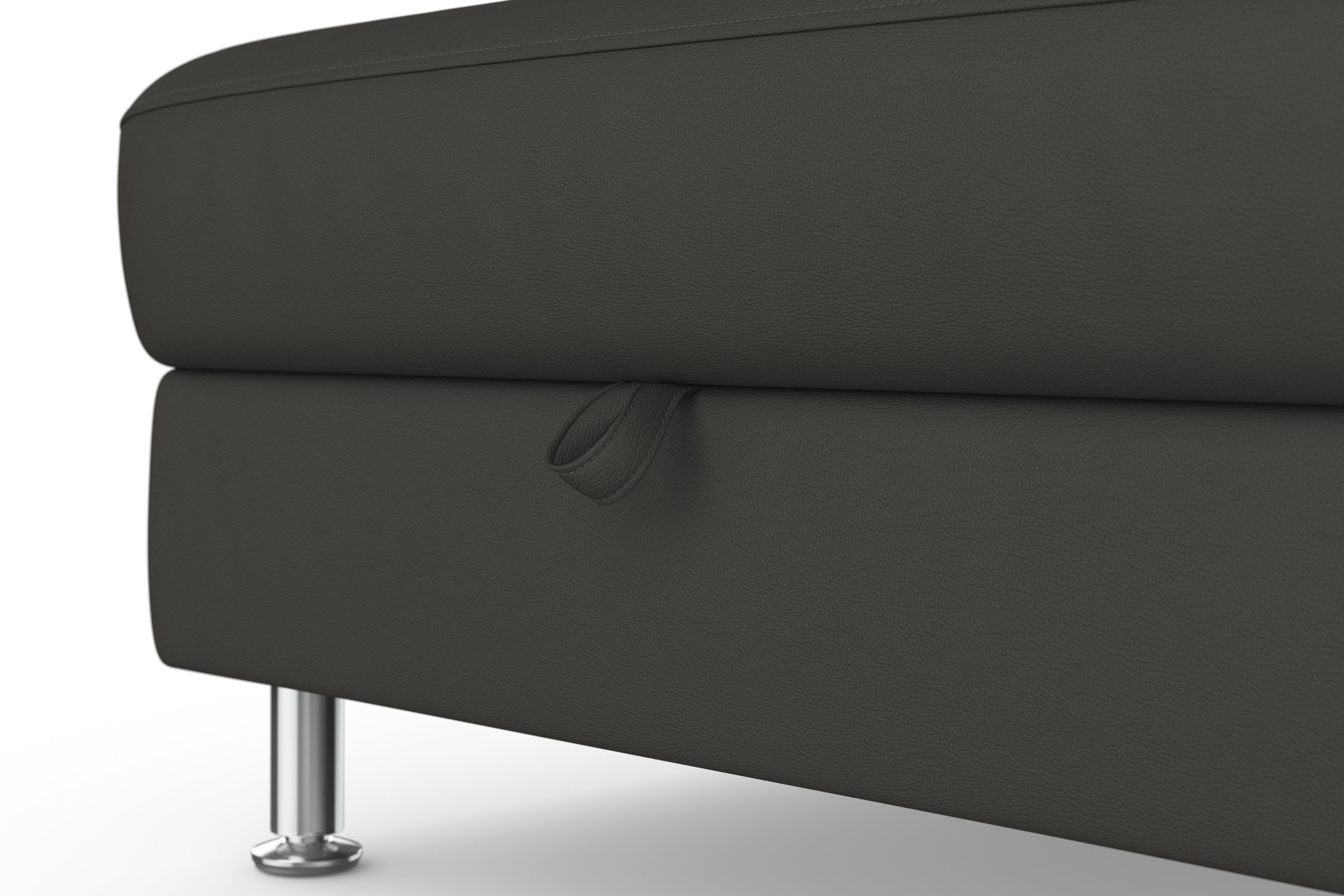 sit&more Hoekbank Freetown L-vorm met verstelbare hoofdsteun en comfortabele binnenvering