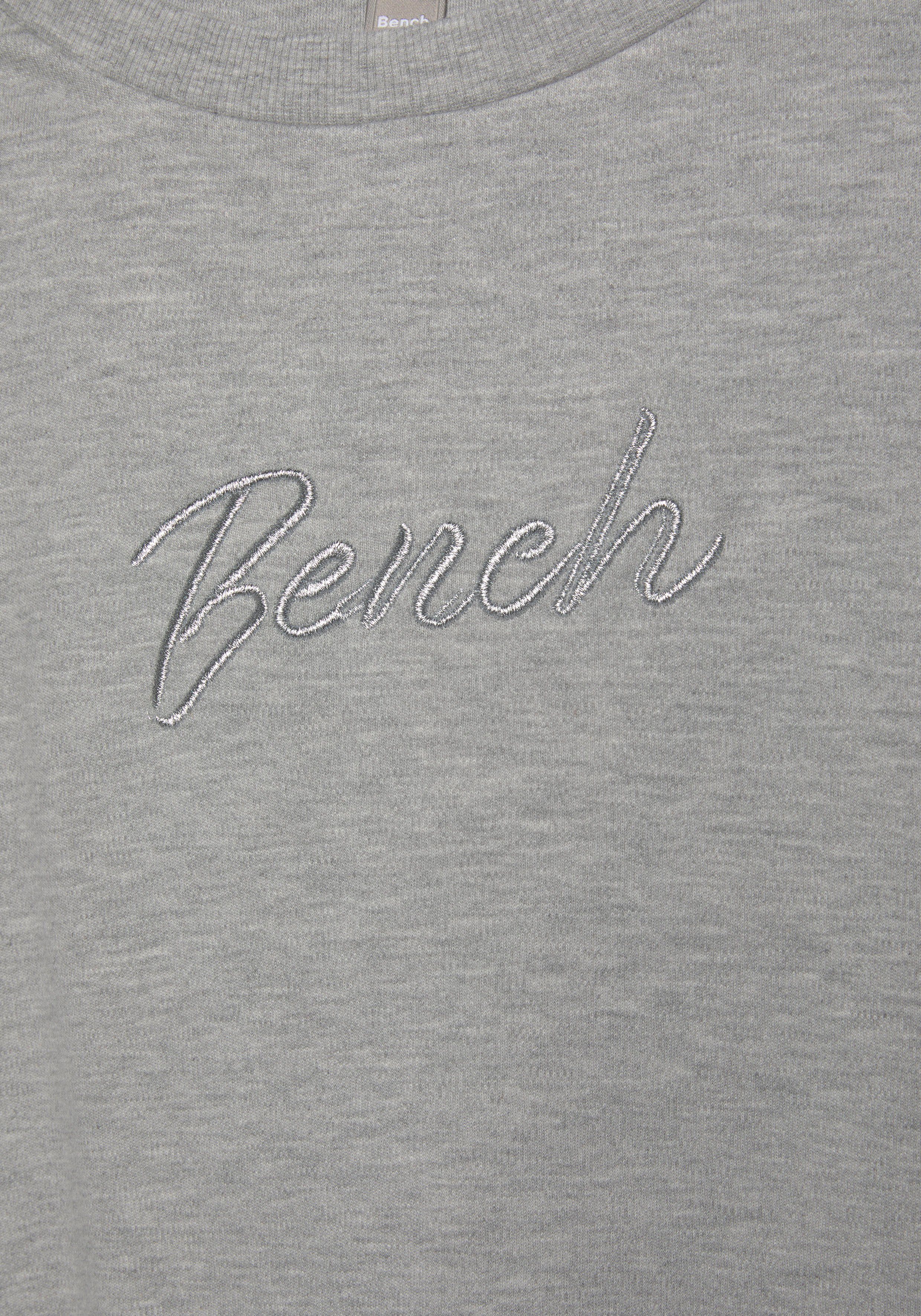 Bench. Loungewear Sweatshirt Loungeshirt met geborduurd logo, loungewear