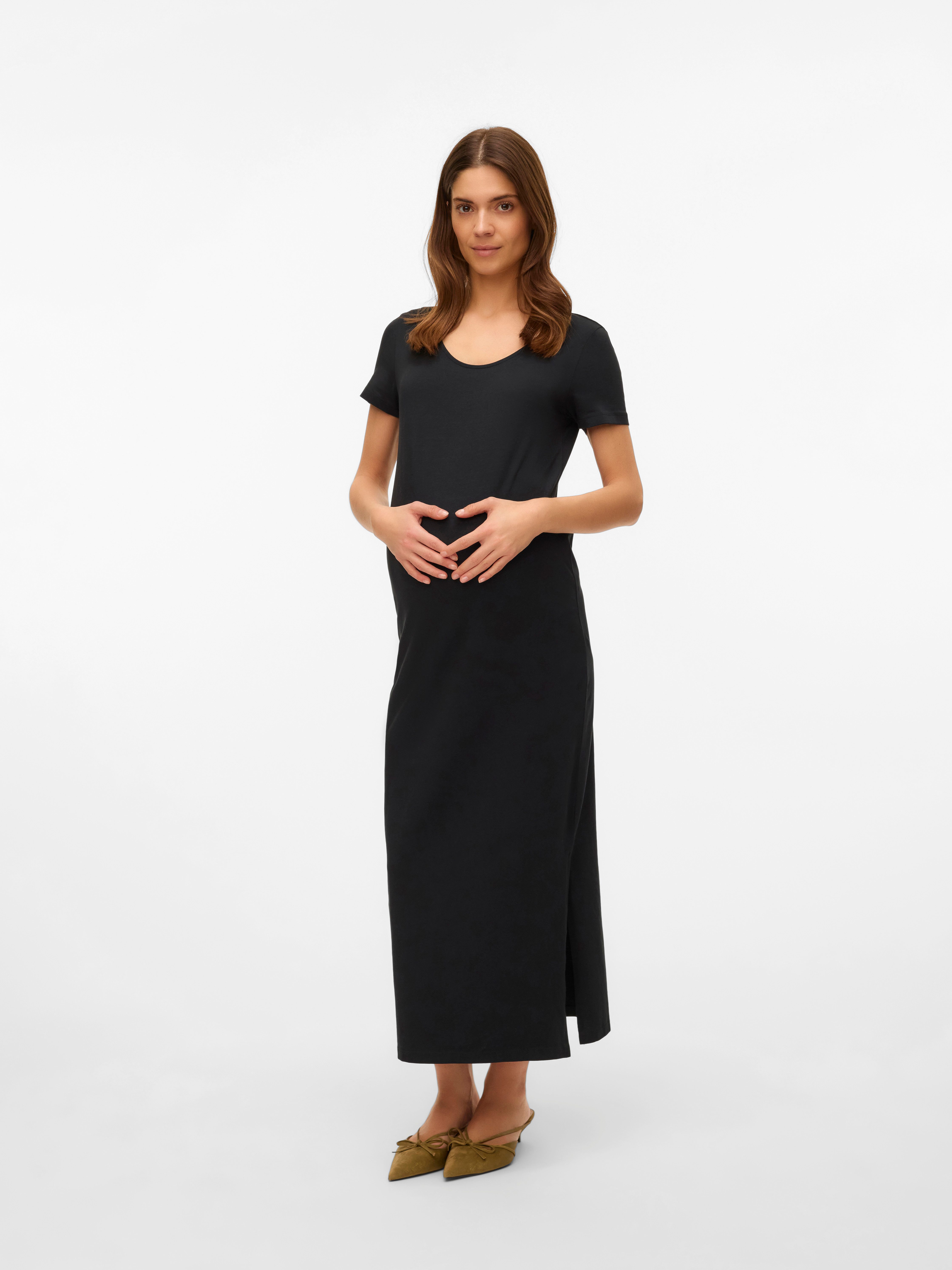 Mamalicious Jerseyjurk MLEVA SS JRS AL DRESS NOOS