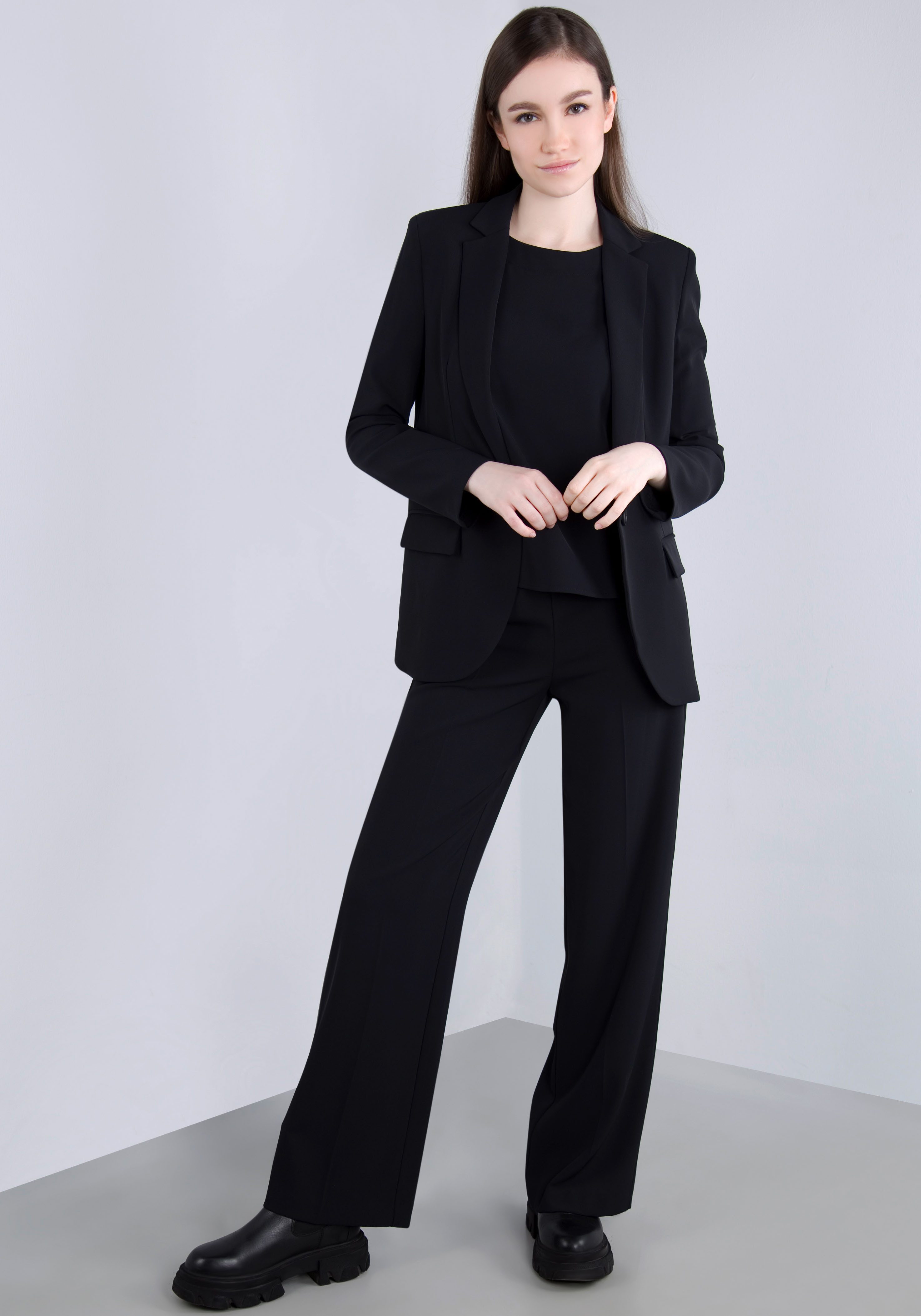 IMPERIAL Korte blazer met stretch
