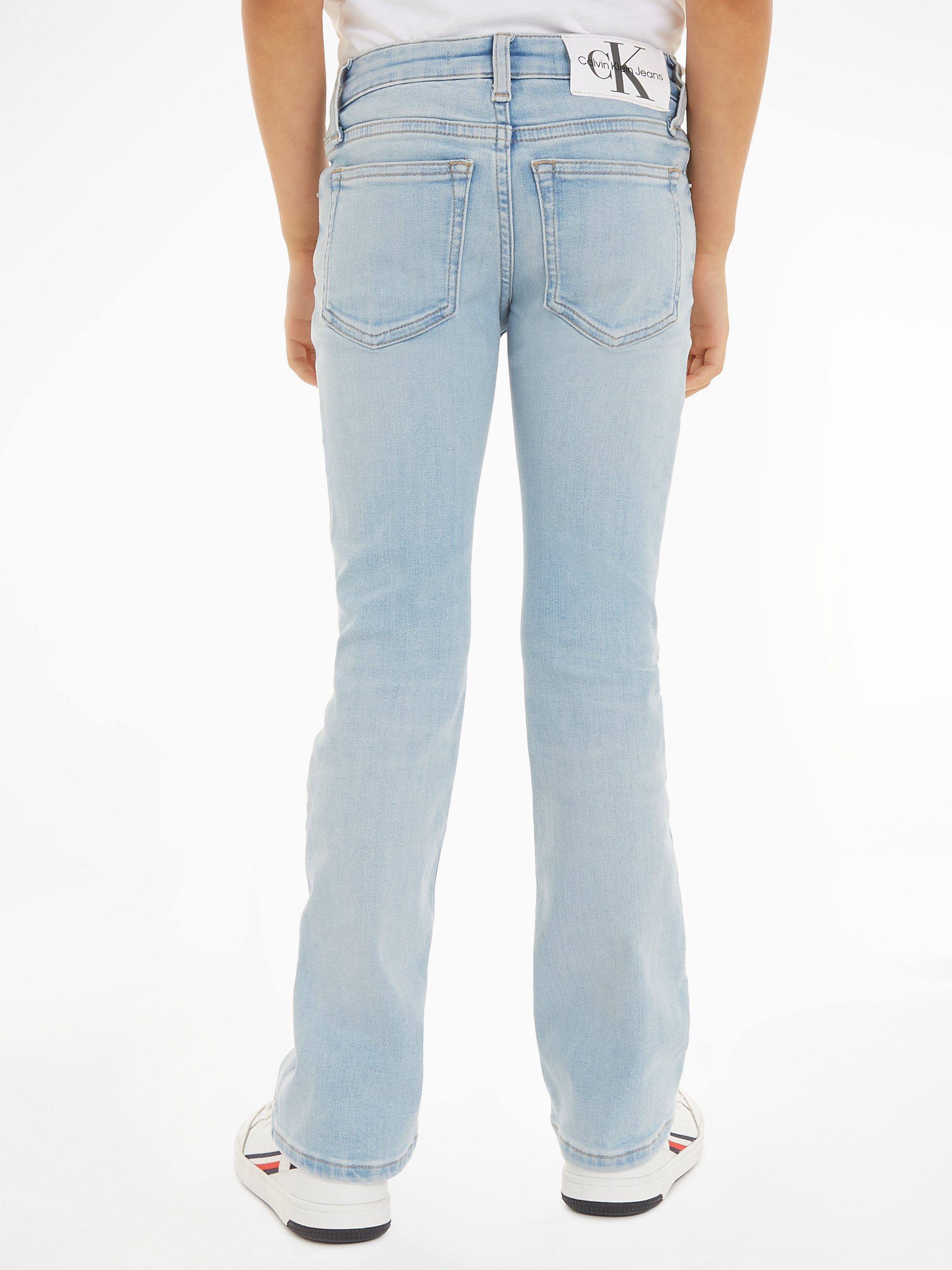 Calvin Klein Stretch jeans MR FLARE LIGHT SKY BLUE STR