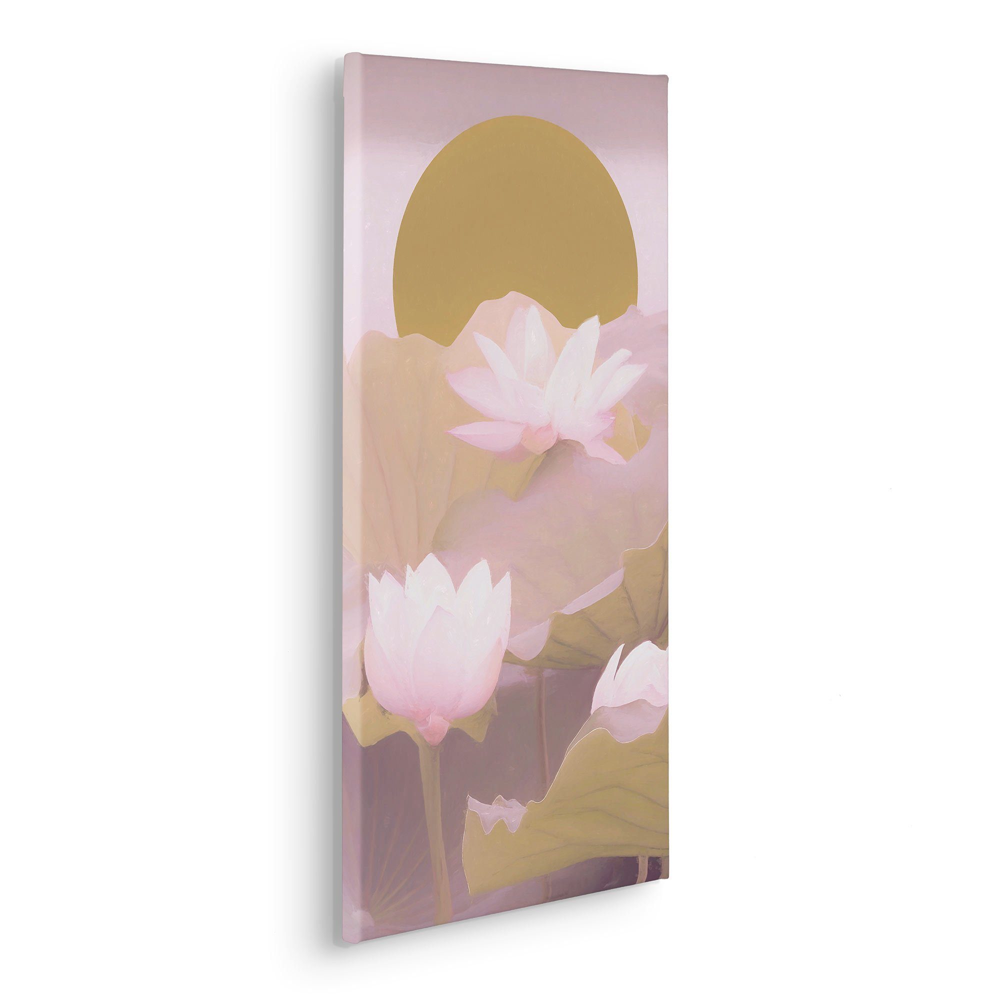 Komar Artprint op linnen Ombré Rosé - Afmeting 30 x 60 cm (1 stuk)