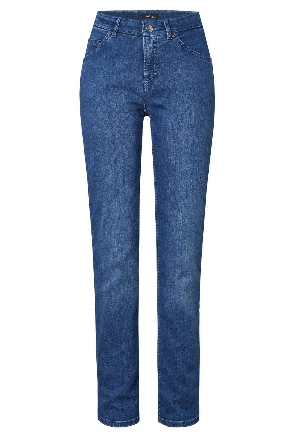 TONI Slim fit jeans Liv in five-pocketsstijl