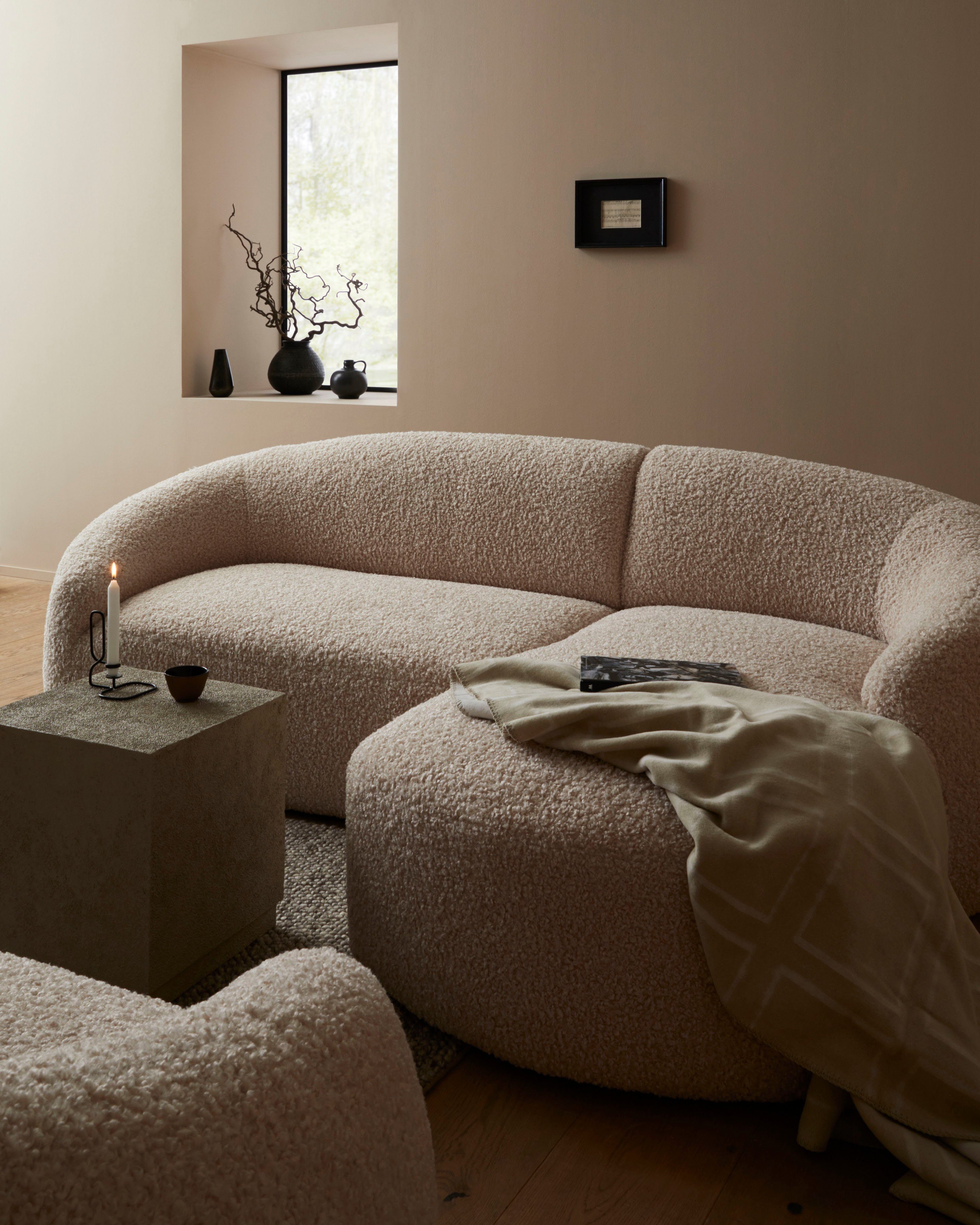 LeGer Home by Lena Gercke Fauteuil YANI relaxfauteuil, loungefauteuil, afmetingen B/D/H: 127/96/76 cm