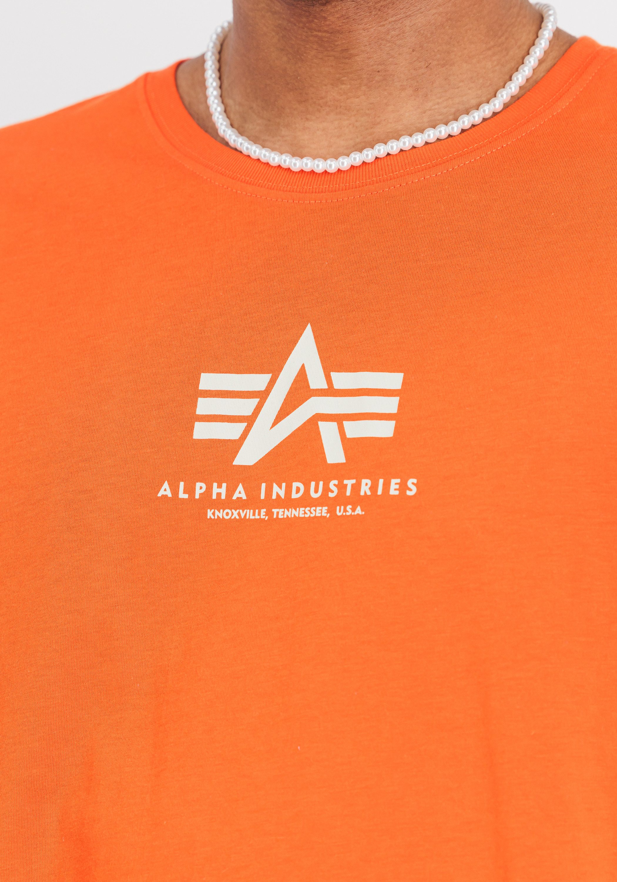 Alpha Industries T-shirt Alpha Industries Men - T-Shirts Basic T Mid Logo