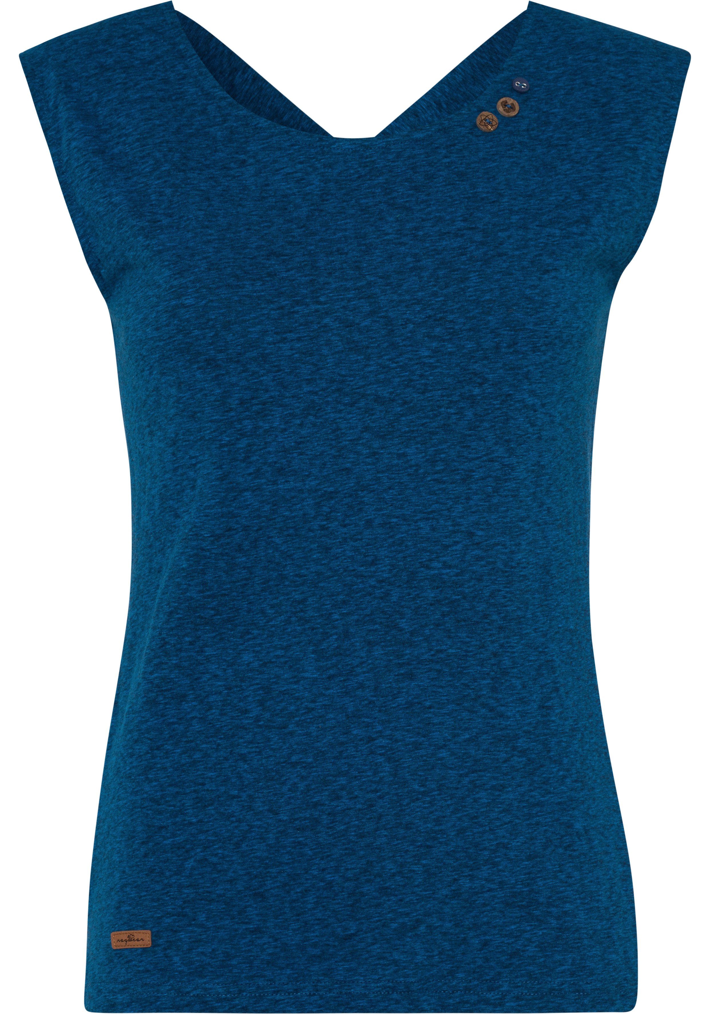 Ragwear T-shirt SOFIA O met bijzondere ruglijn