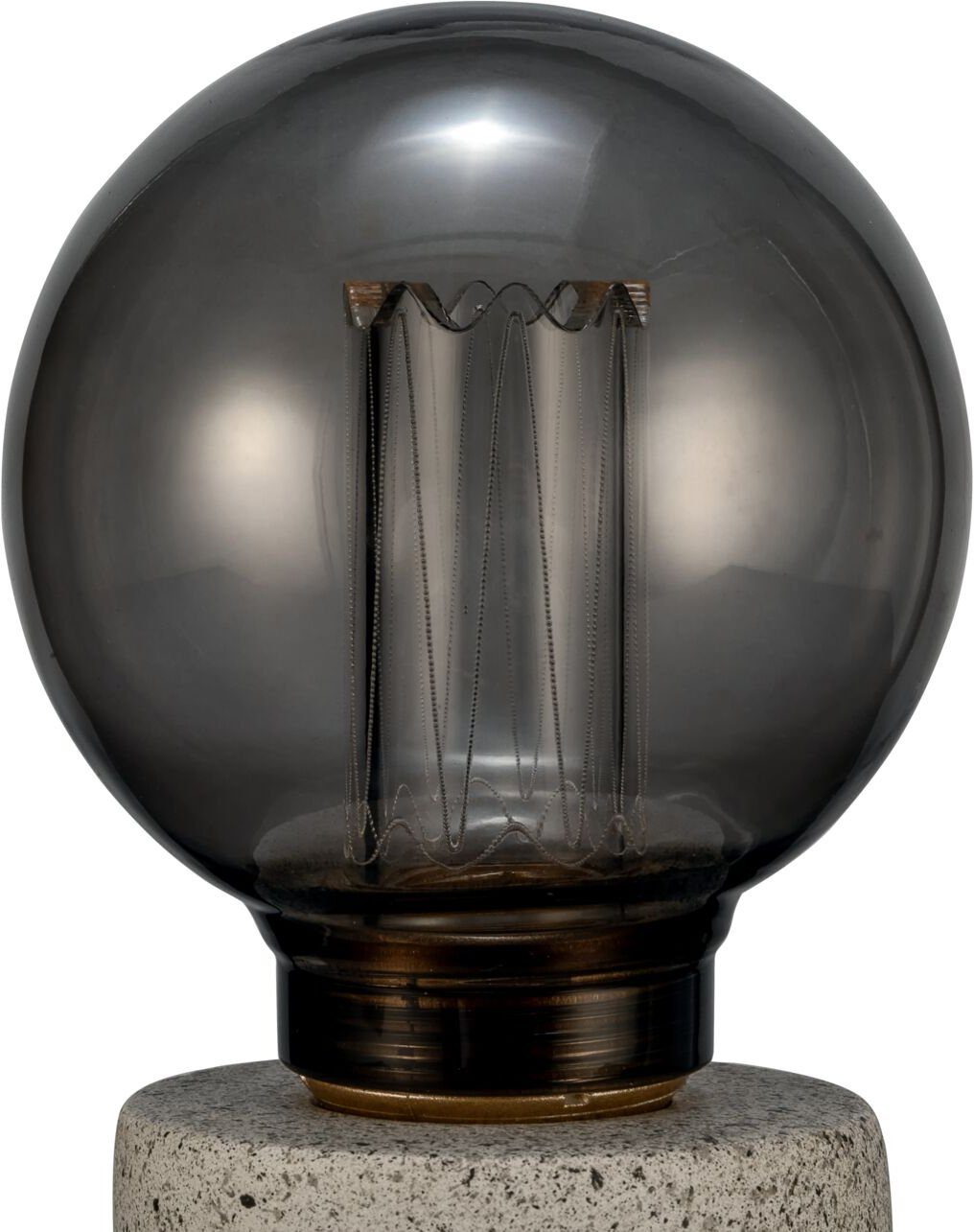 Pauleen Tafellamp Noble Flare E27, incl. lichtbron, op batterijen, timerfunctie (1 stuk)