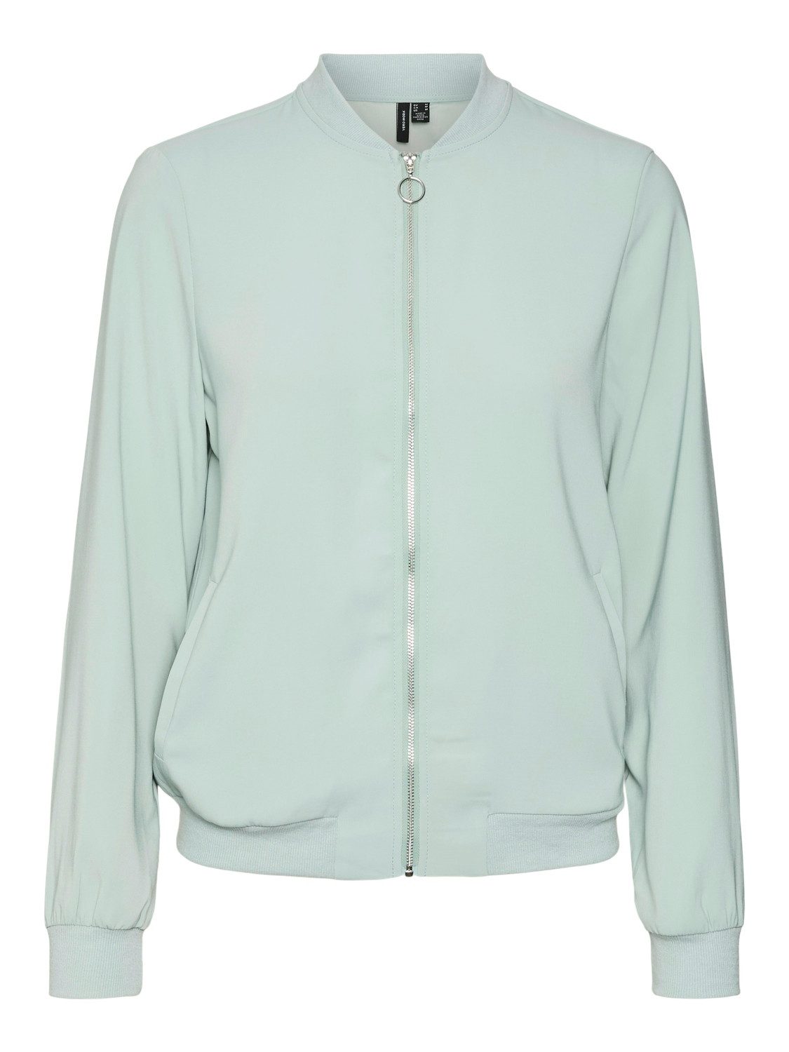 Vero Moda Bomberjack VMCOCO L/S BOMBER in modieus kort model dames blousons maat XL (42) grijs