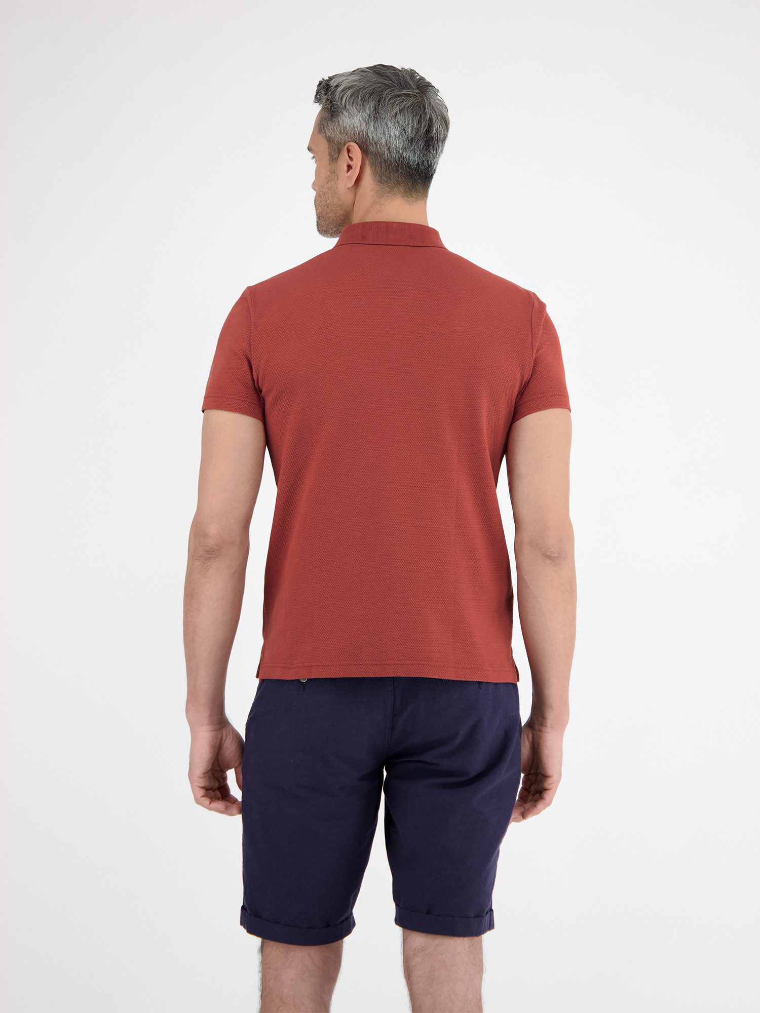 Lerros Poloshirt LERROS Poloshirt in zachte wafelpiqué kwaliteit