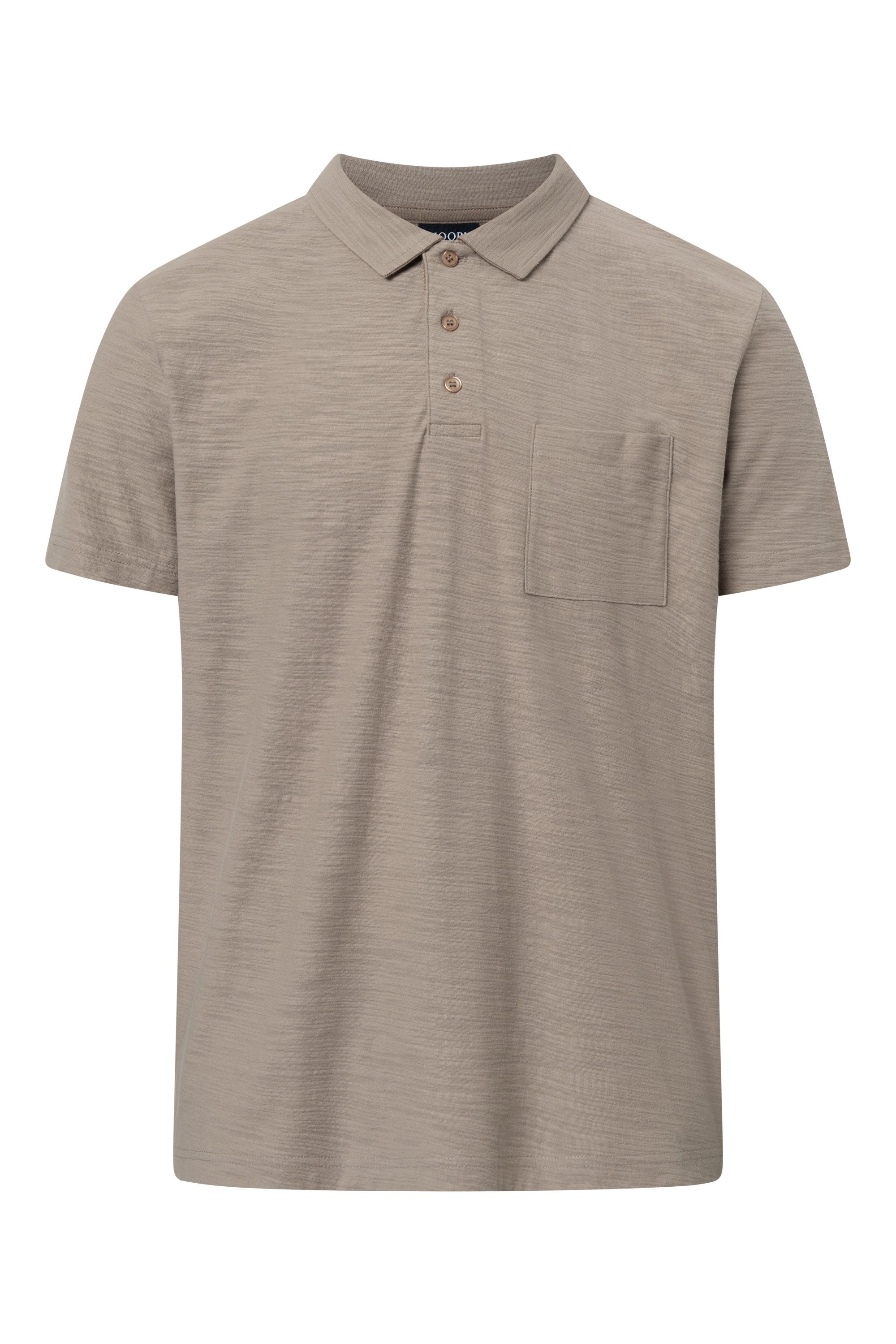 JOOP! JEANS Regular fit poloshirt in gemêleerde look model 'Alanas'