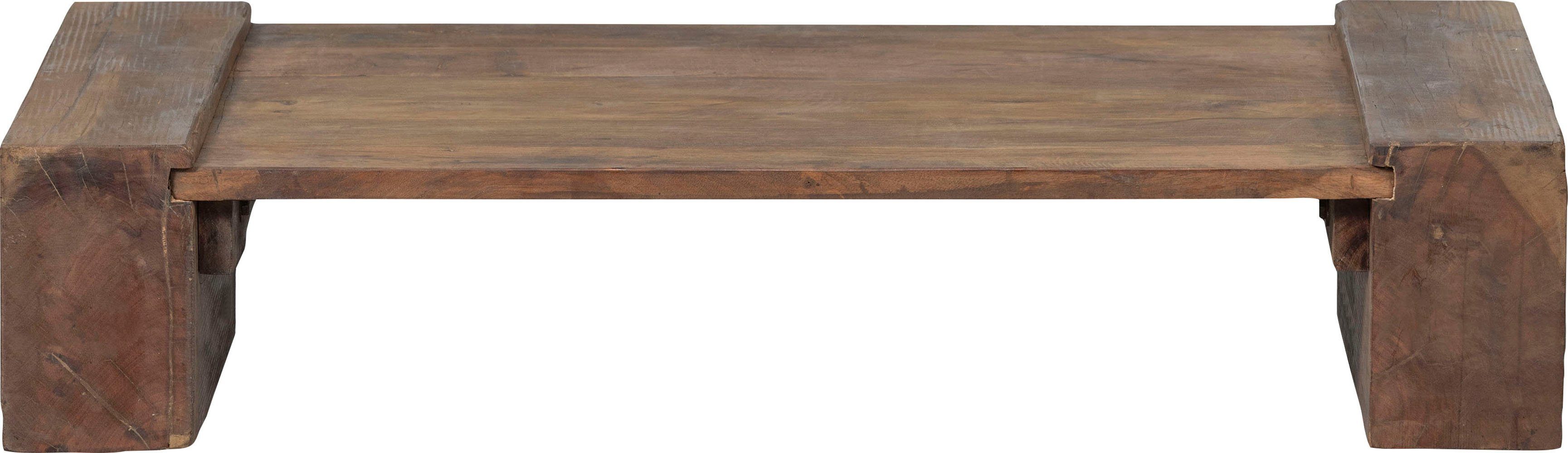 WOOOD Salontafel Cuno Hout Donkerbruin 30x70x120