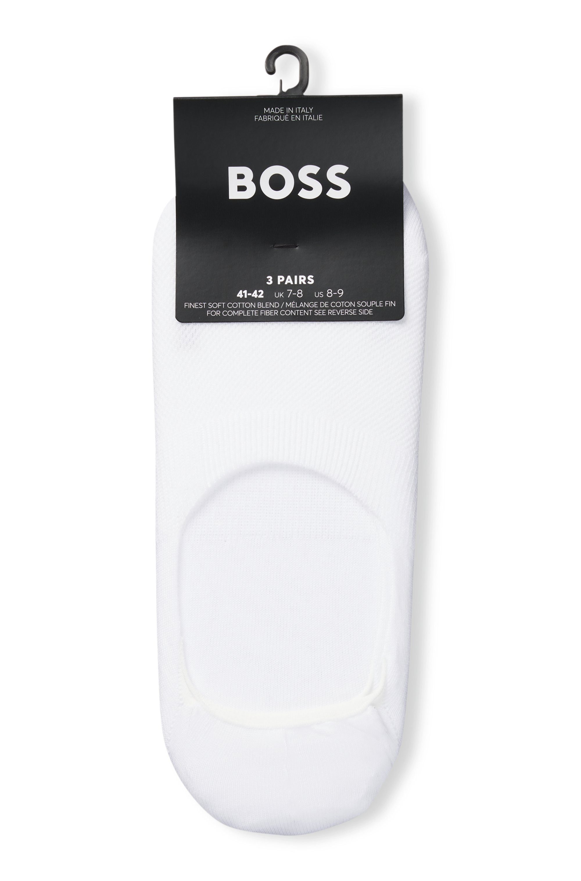 BOSS Enkelsokken 3P SL Uni CC onzichtbaar in de schoen (3 paar)