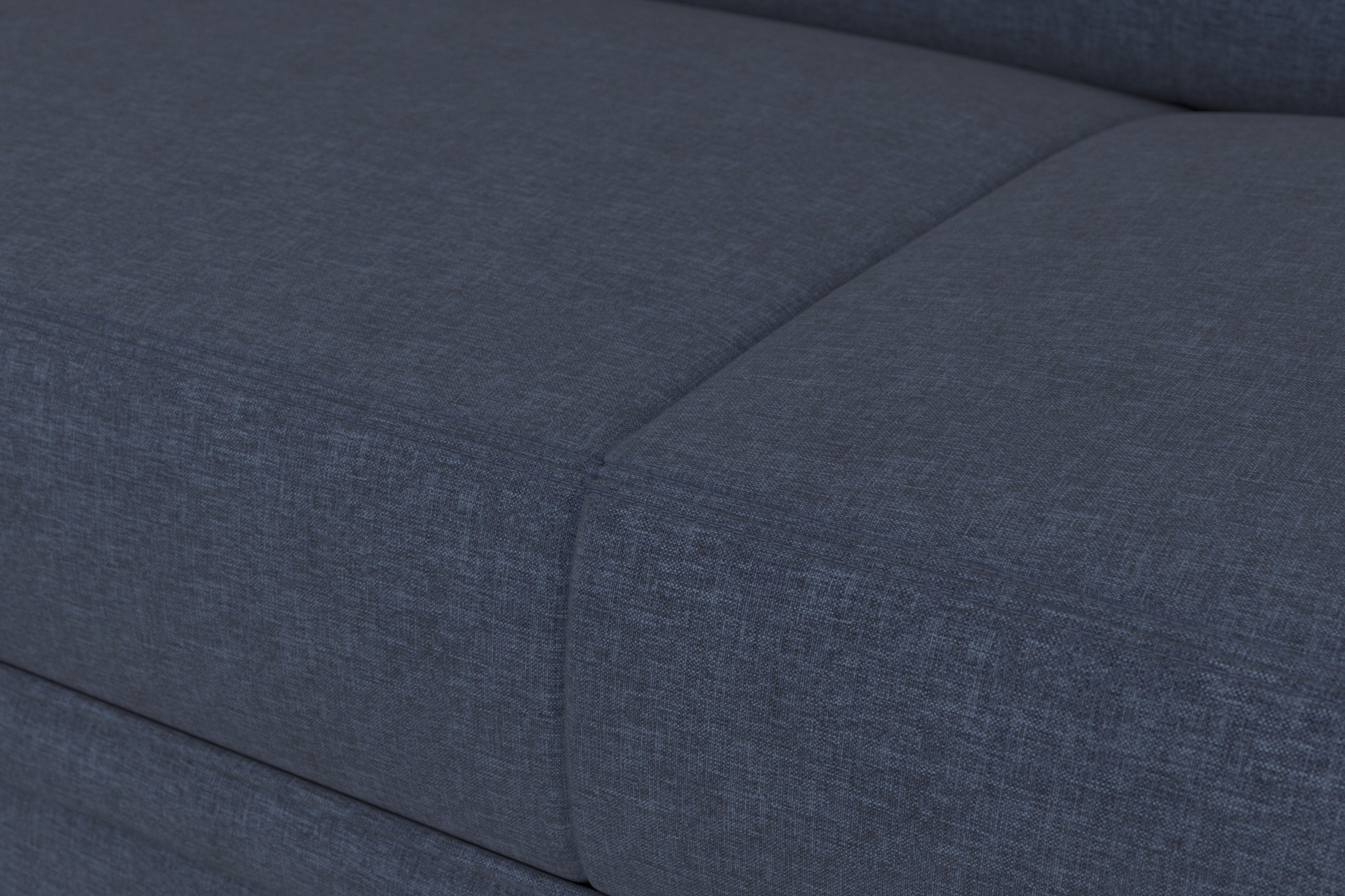 DOMO collection 3-zitsbank Montana voor kleine ruimtes, breedte 184cm, comfortabel en tijdloos