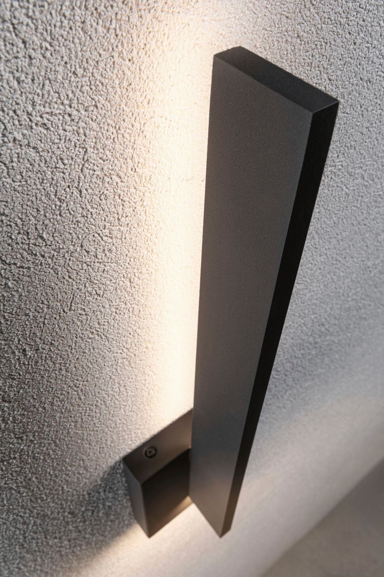 Paulmann Led-wandlamp voor buiten Buiten 230V Levka 13,5W IP44 3000K Antraciet