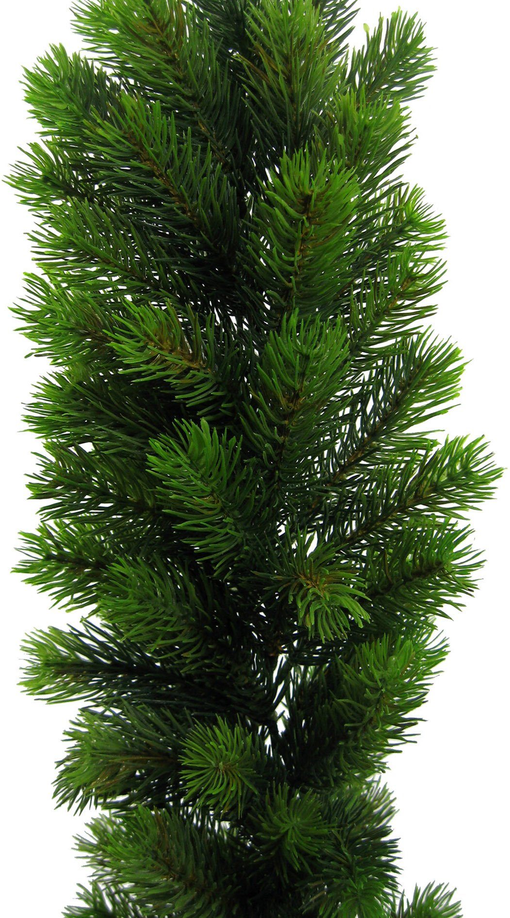 Creativ green Winterse kunstplant Kerstversiering, kerstguirlande Guirlande met talrijke sparrenpunten, 180 cm (1 stuk) kunstplanten groen
