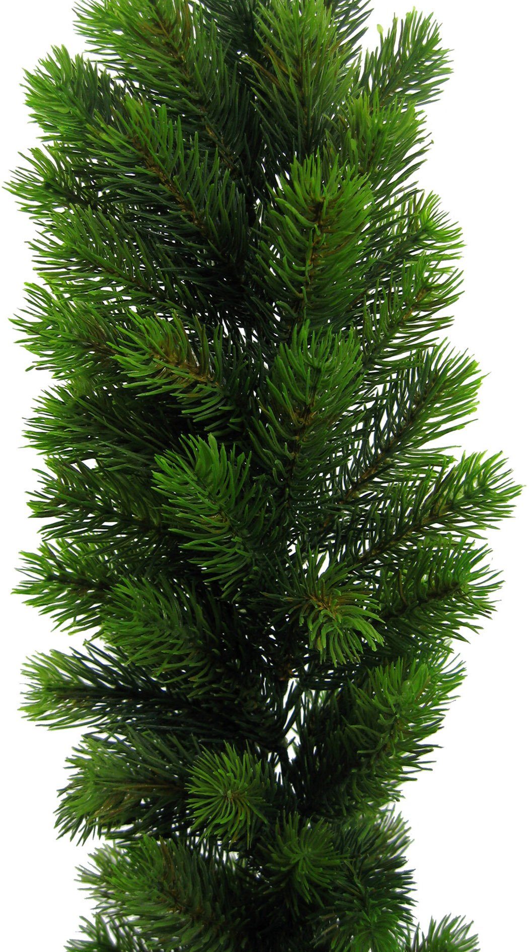 Creativ green Winterse kunstplant Kerstversiering, kerstguirlande Guirlande met talrijke sparrenpunten, 180 cm (1 stuk)