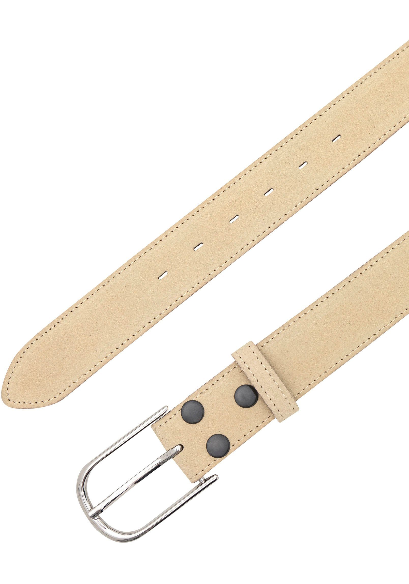 RETTUNGSRING by showroom 019° Leren riem met verwisselbare sluiting "filigraan zilverkleur"