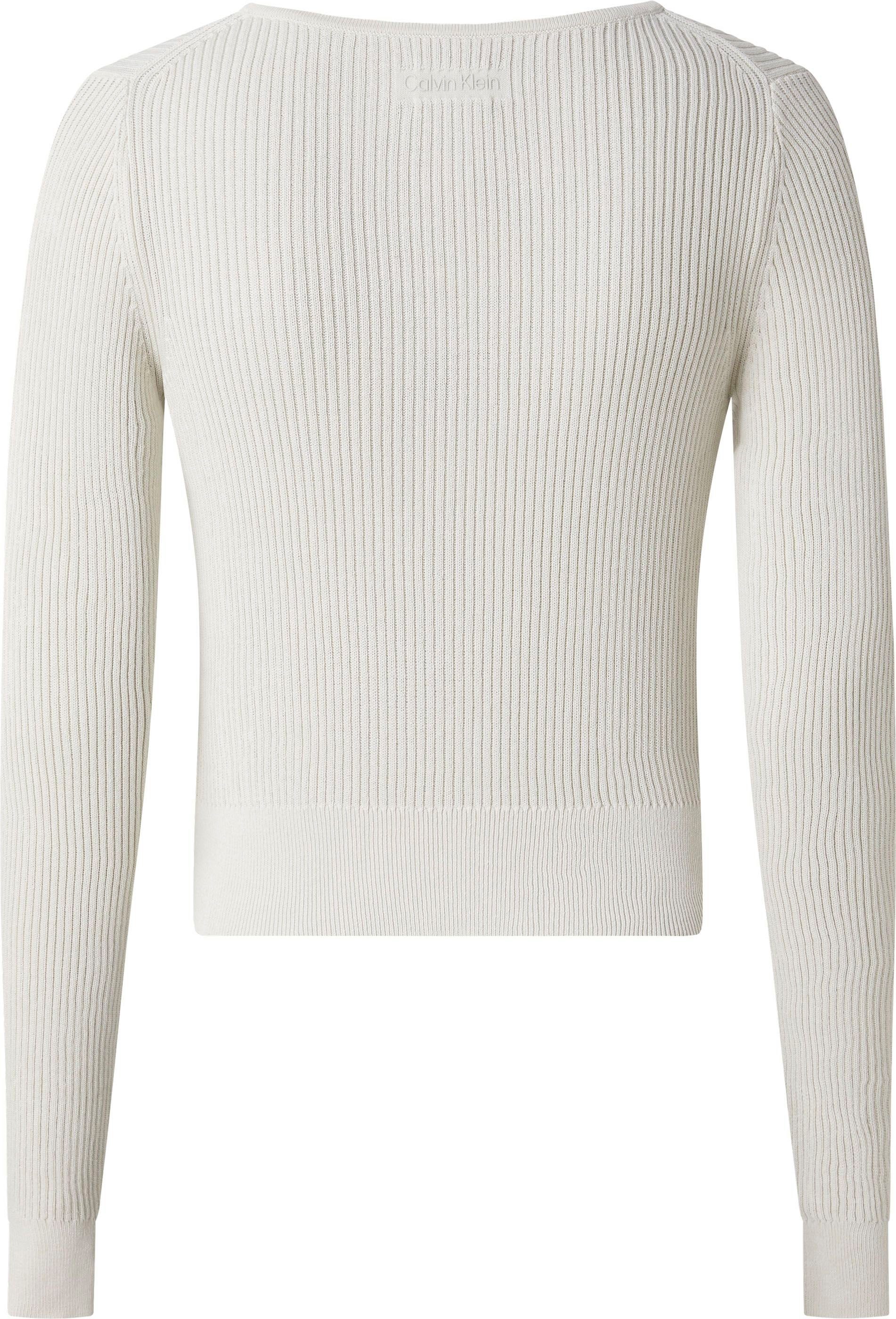 Calvin Klein Gebreide trui met haakjessluiting