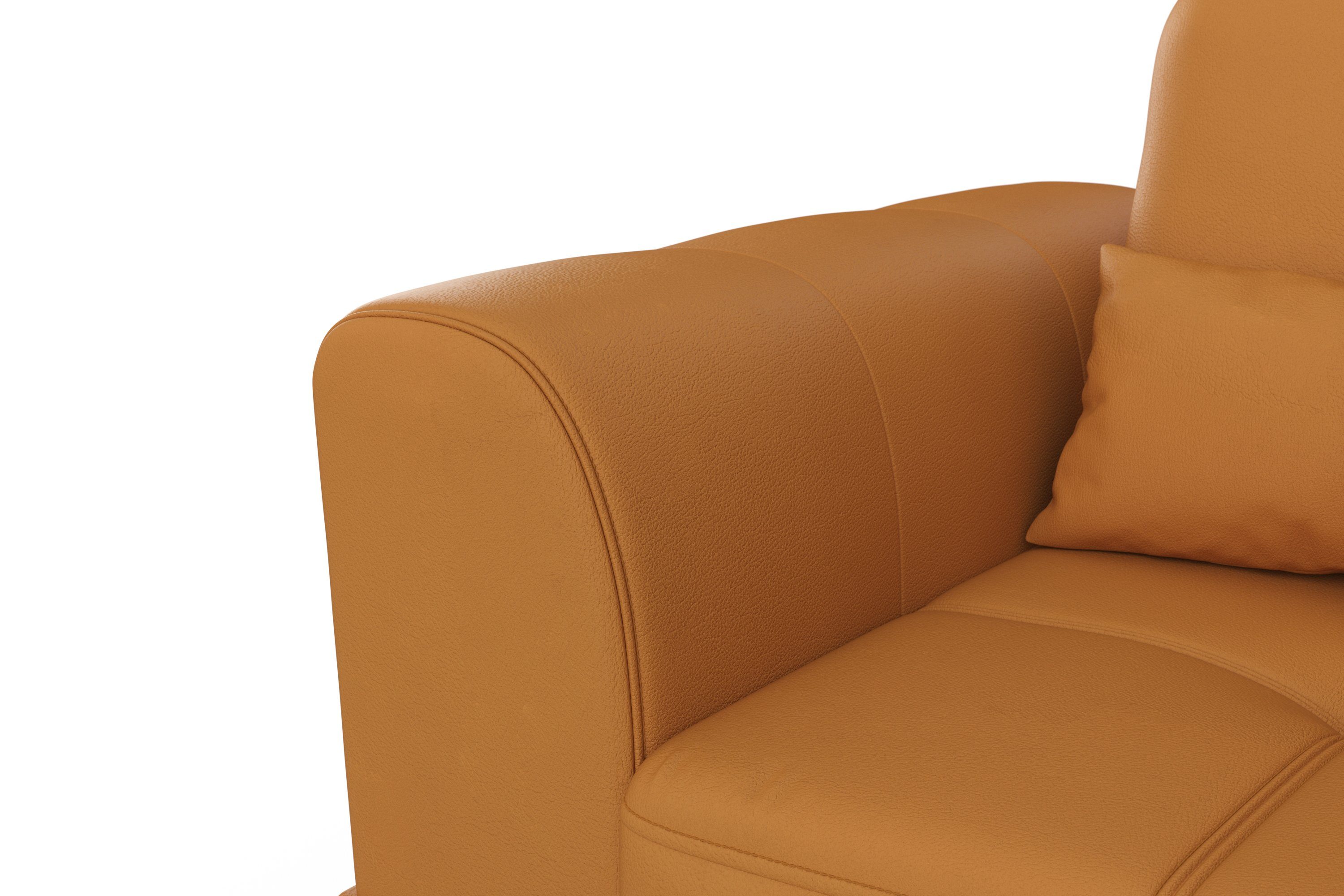 sit&more Hoekbank Bendigo L-vorm inclusief zitdiepteverstelling, bodemvrijheid 12 cm, in 2 pootkleuren