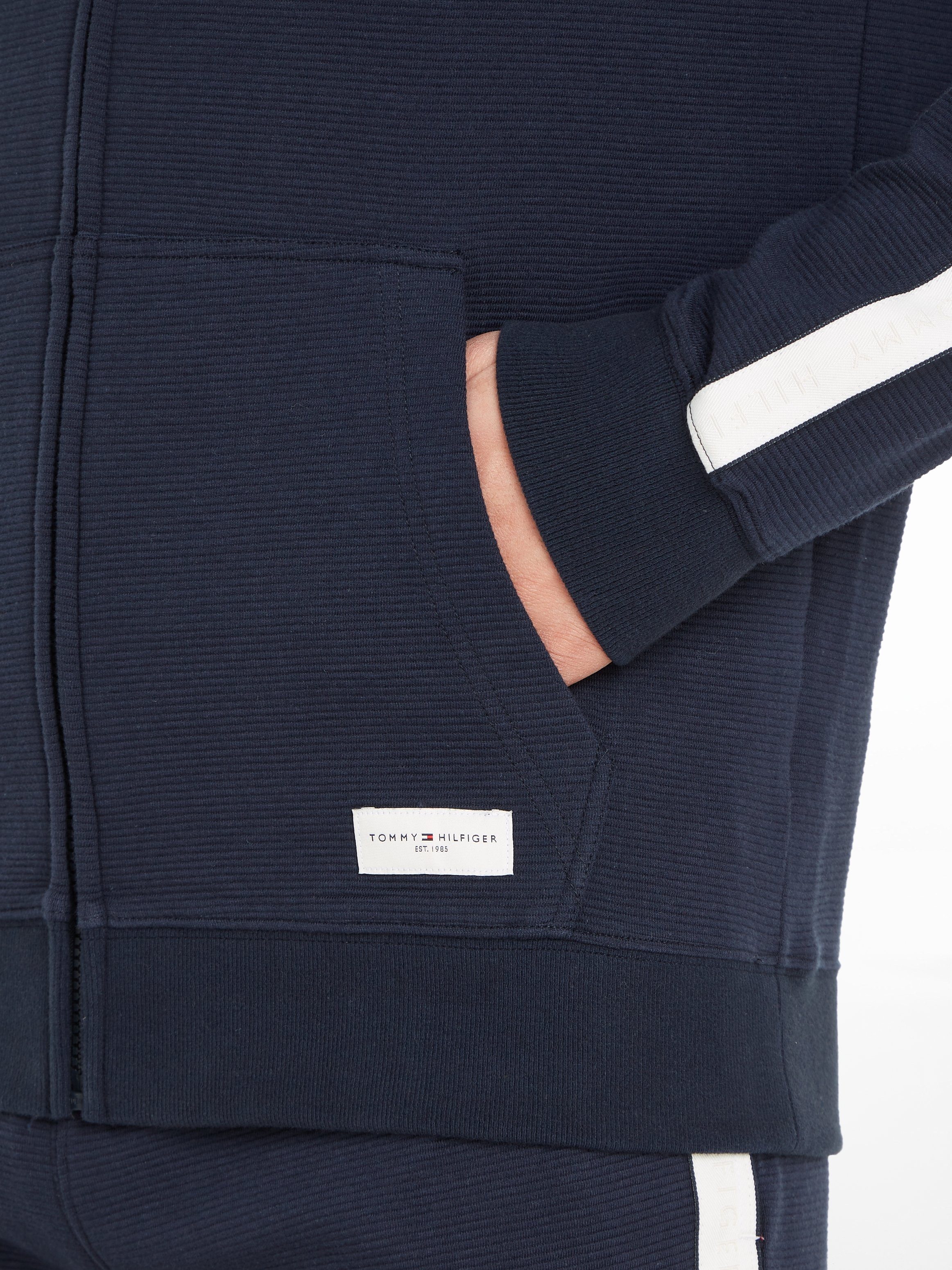 Tommy Hilfiger Underwear Hoodie HWK FZ HOODIE met merklabel op de mouwen
