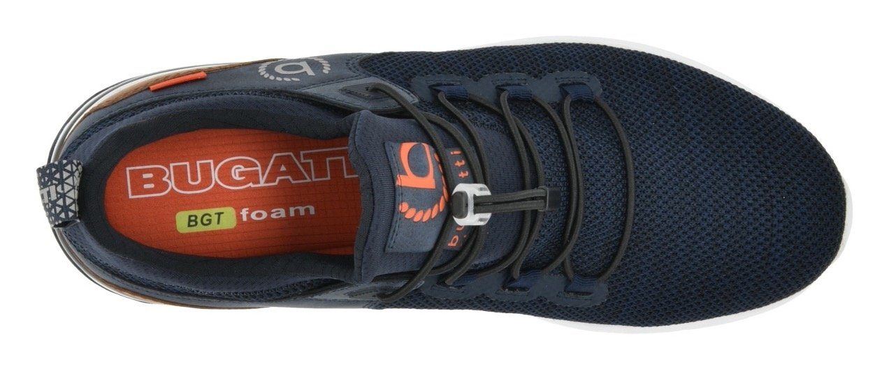 Bugatti Slip-on sneakers Slipper, vrijetijdsschoen, trekkingschoen met snelkoppeling
