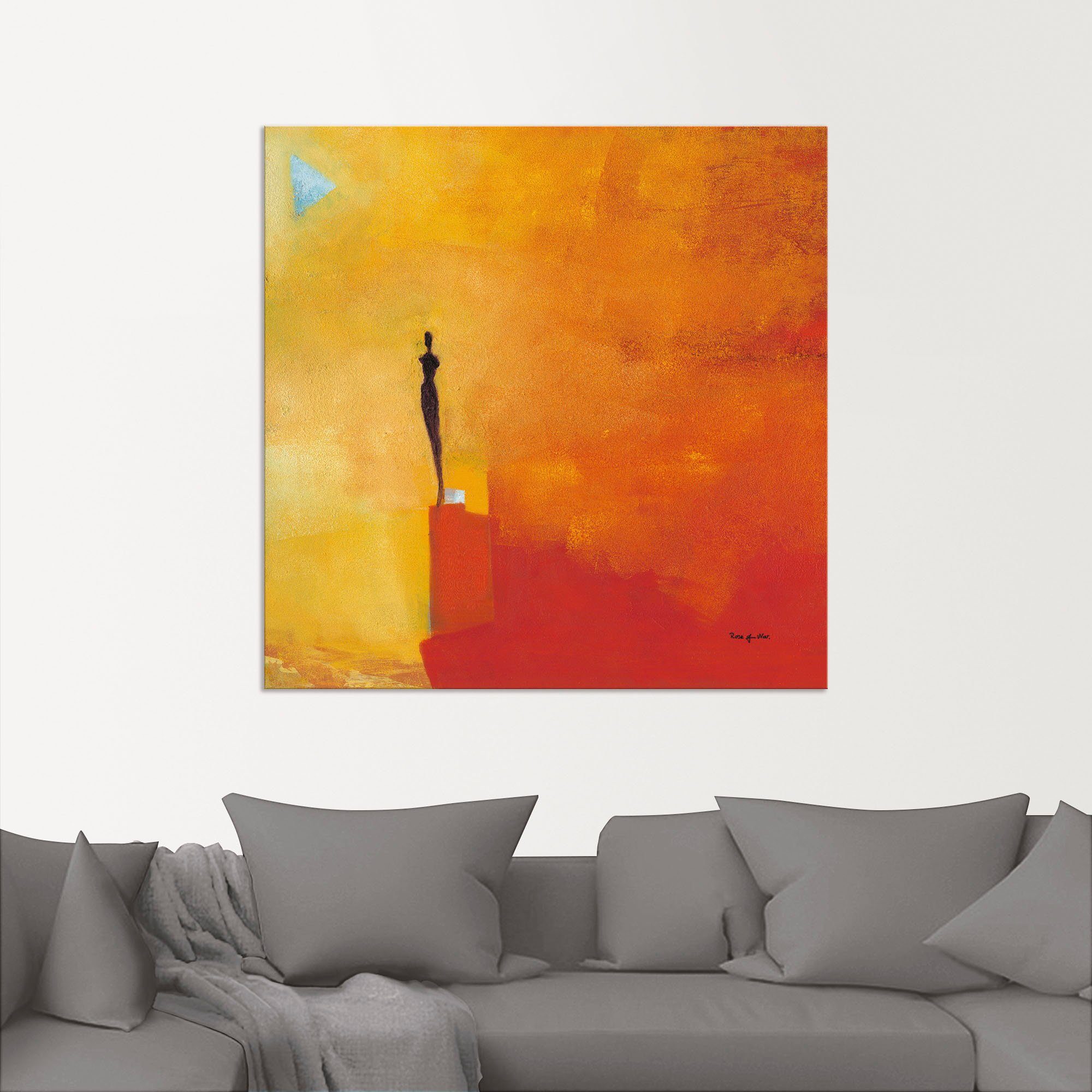Artland Aluminium dibond print Gigantisch - abstract geschikt voor binnen en buiten, buitenafbeelding