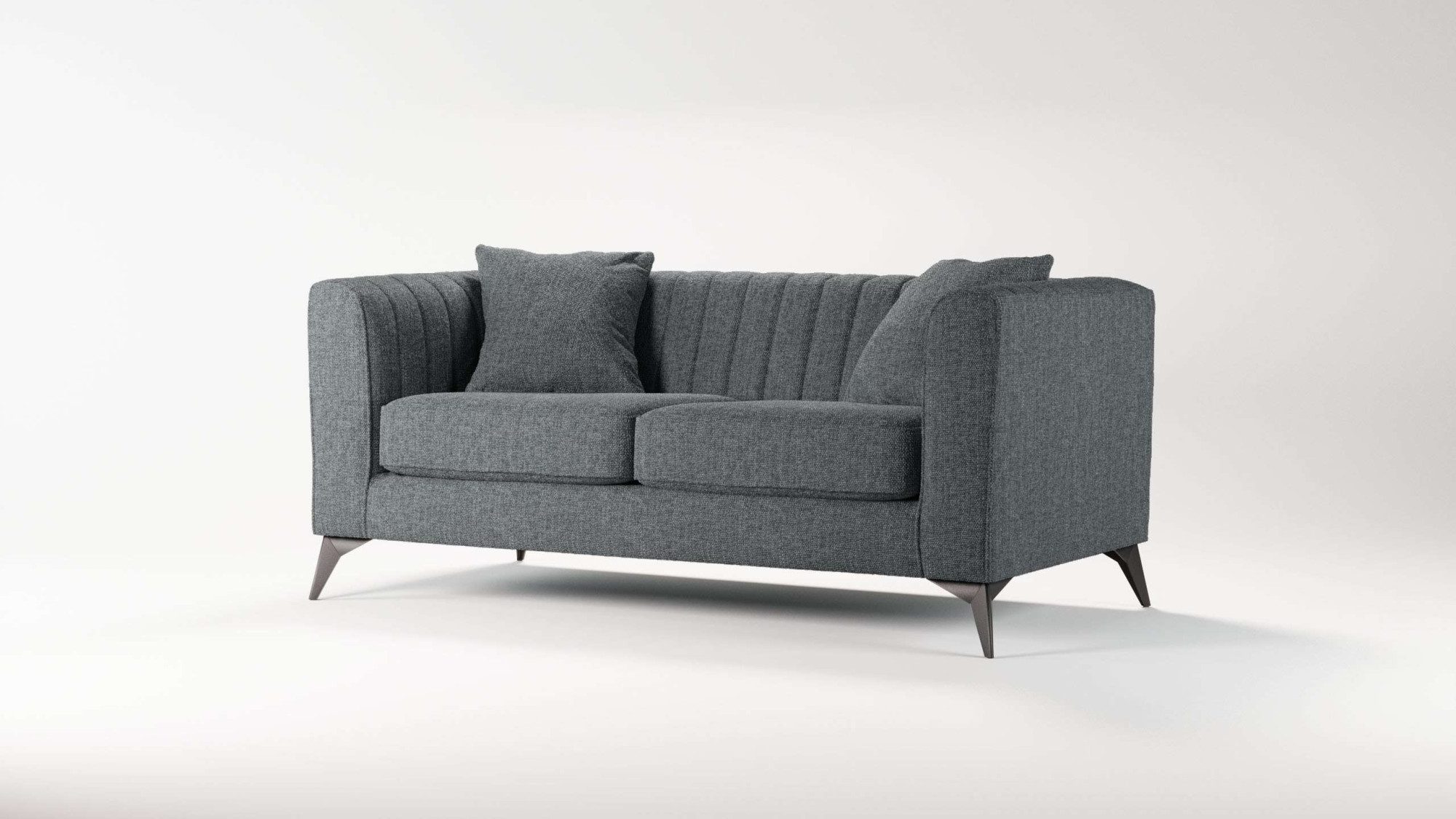 Places of Style 2-zitsbank MATTHEW elegant designsofa, afmetingen B/D/H: 170/86/74 cm