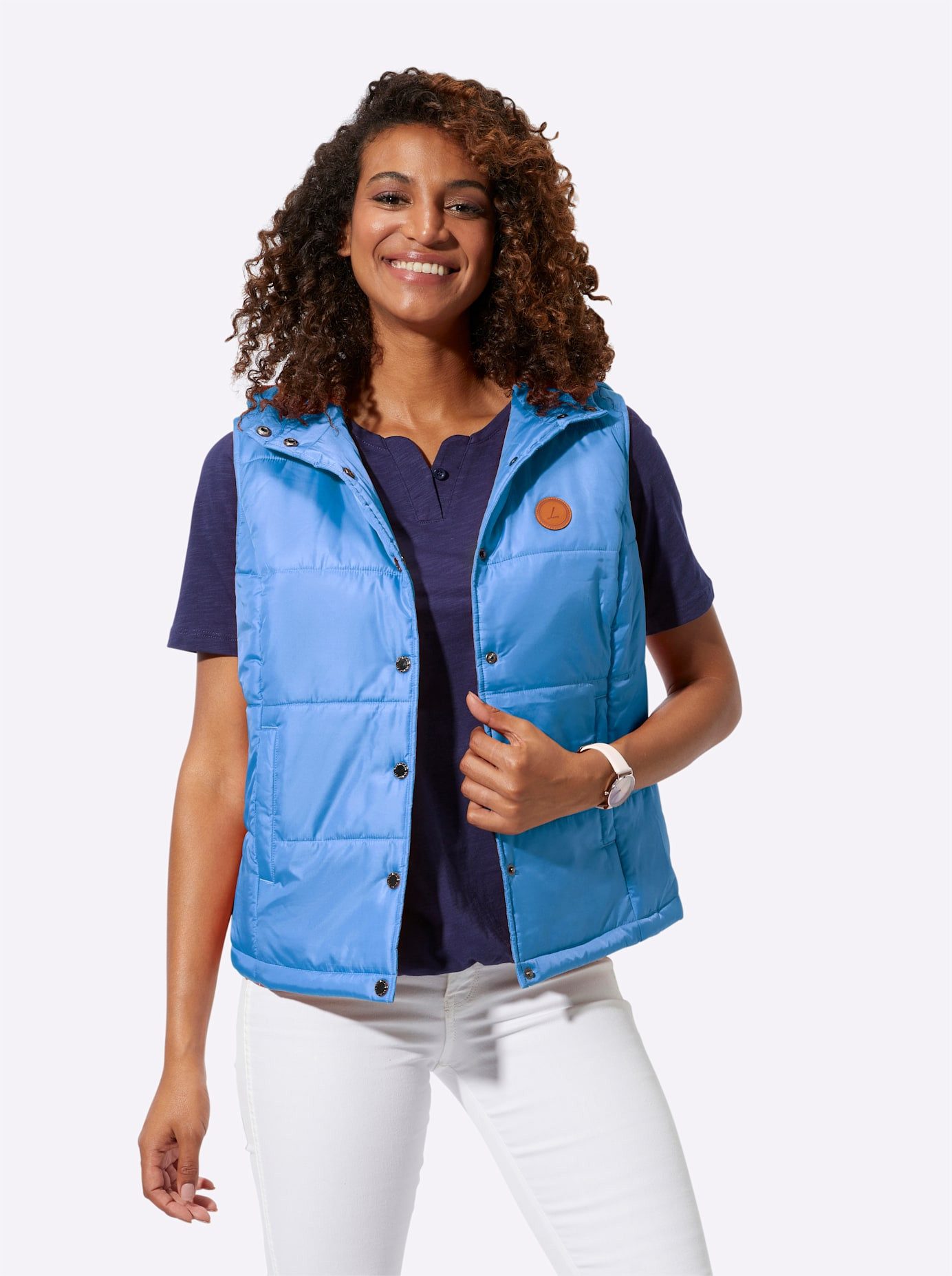 Casual Looks Bodywarmer bovenkleding maat 48 blauw