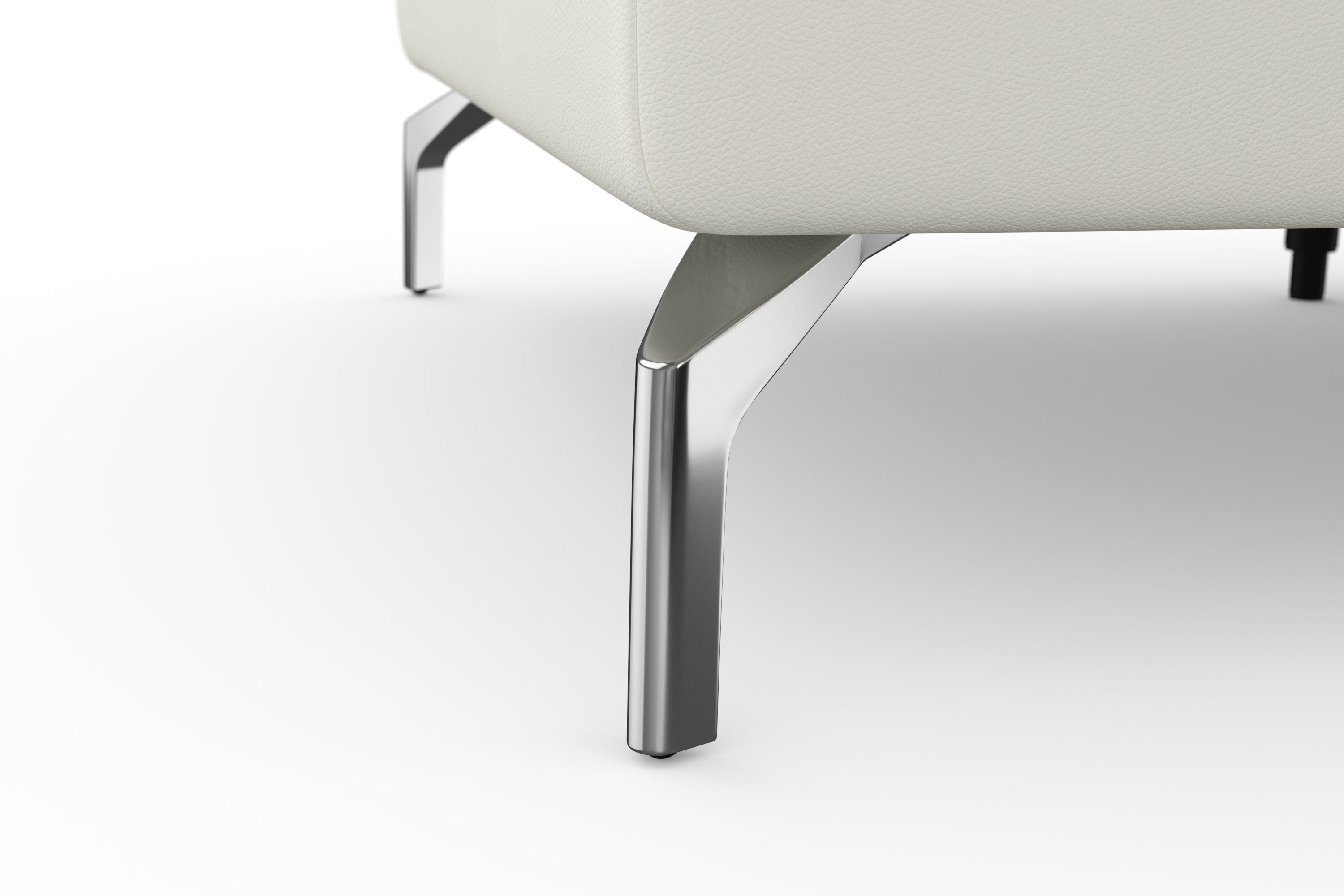 sit&more Hoekbank Bendigo L-vorm inclusief zitdiepteverstelling, bodemvrijheid 15 cm, in 2 pootkleuren