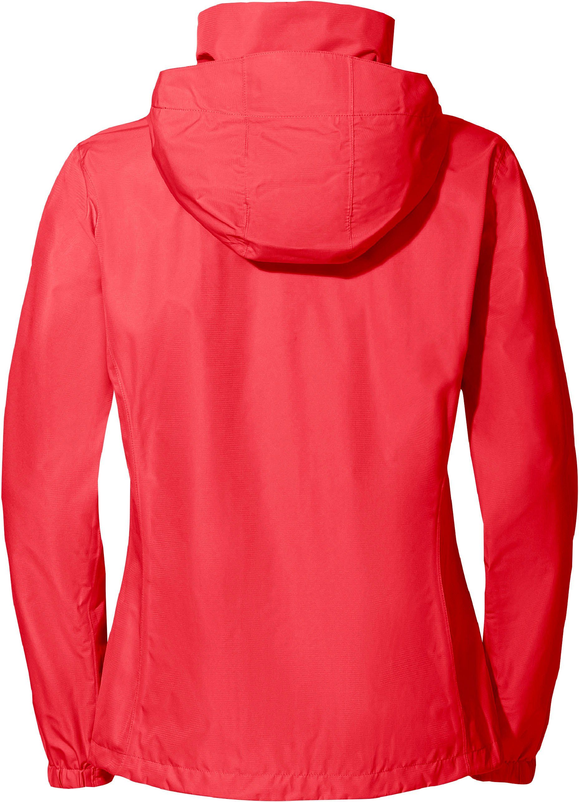 VAUDE Outdoorjack WOMEN'S ESCAPE LIGHT JACKET Waterdicht & winddicht & ademend (1 stuk)