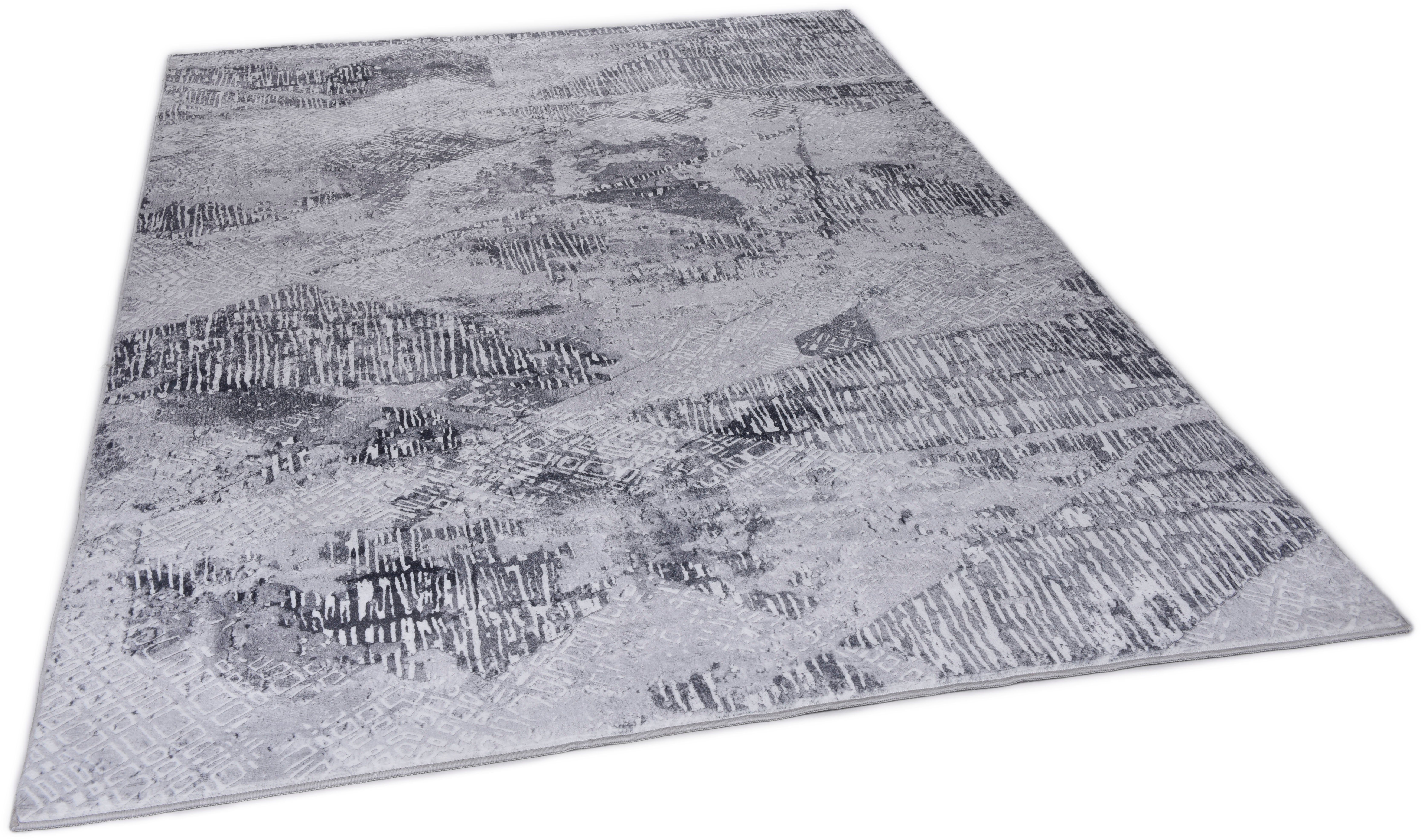 Gino Falcone Vloerkleed Rachele GF-087 Korte pool, modern design, ideaal in de woonkamer & slaapkamer moderne vloerkleden maat 190 cm x 290 cm x 6 mm