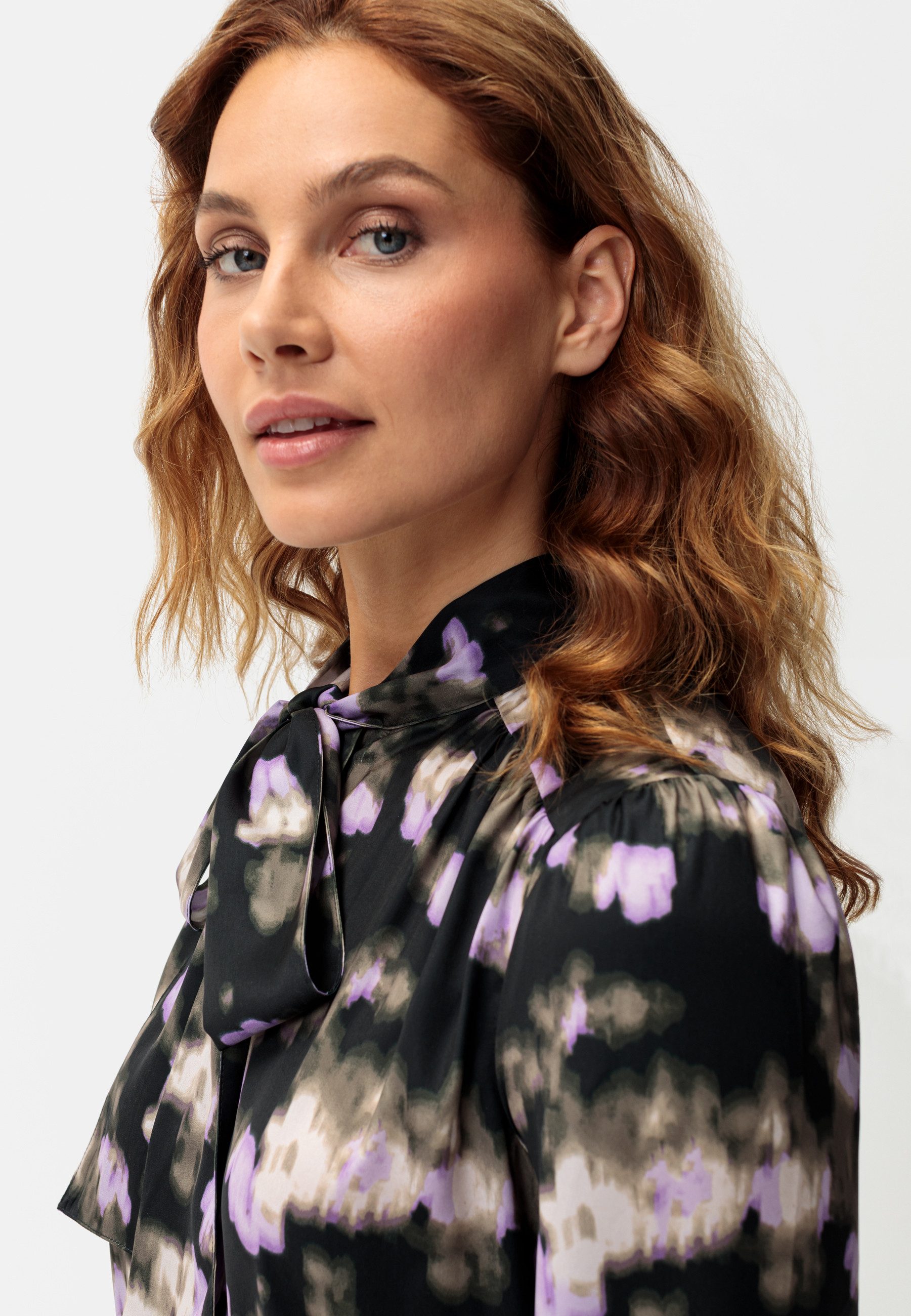 Lascana Blouse met kraagstrik van satijn