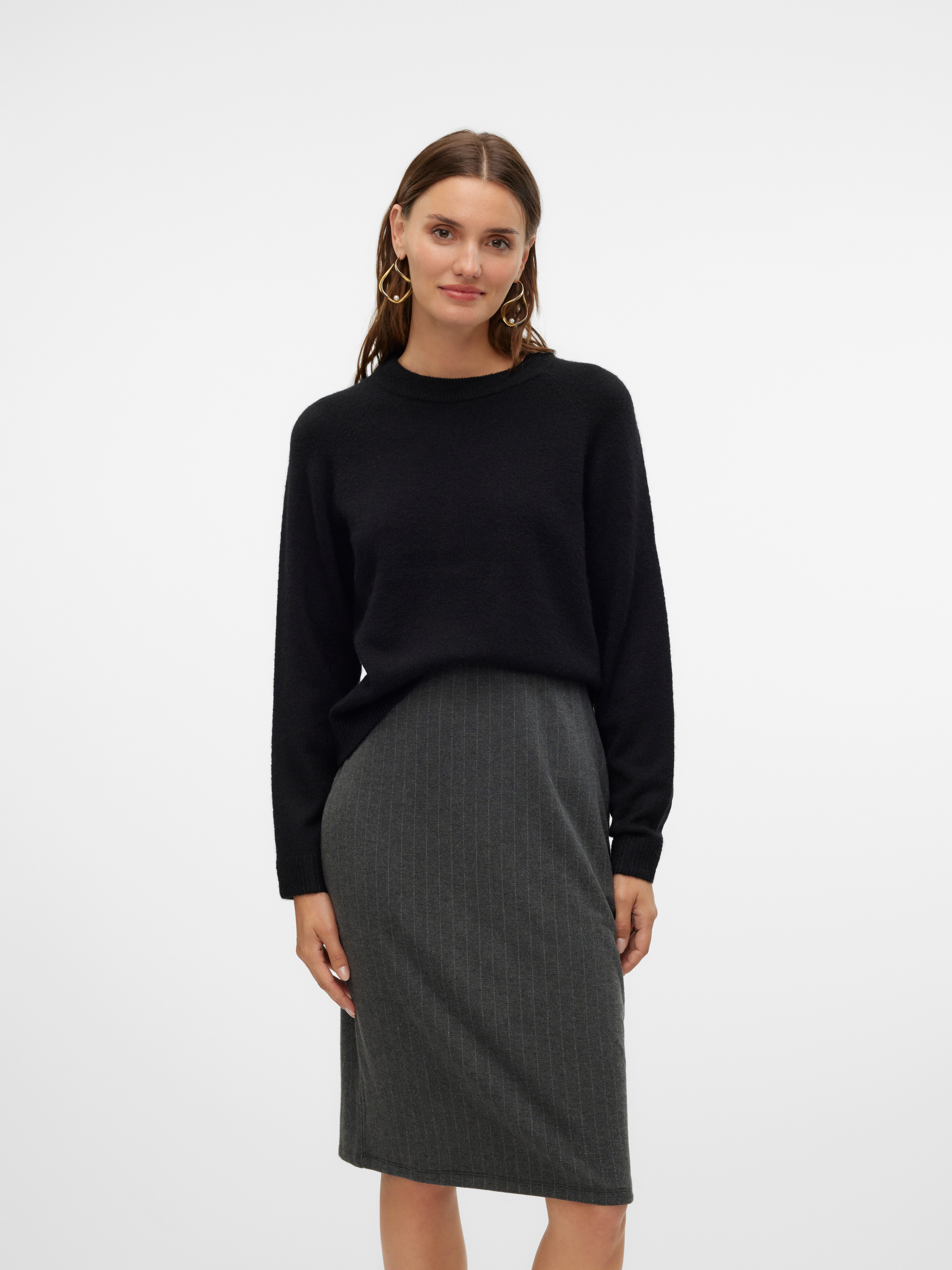 Vero Moda Trui met ronde hals VMFILUCA LS O-NECK PULLOVER GA NOOS