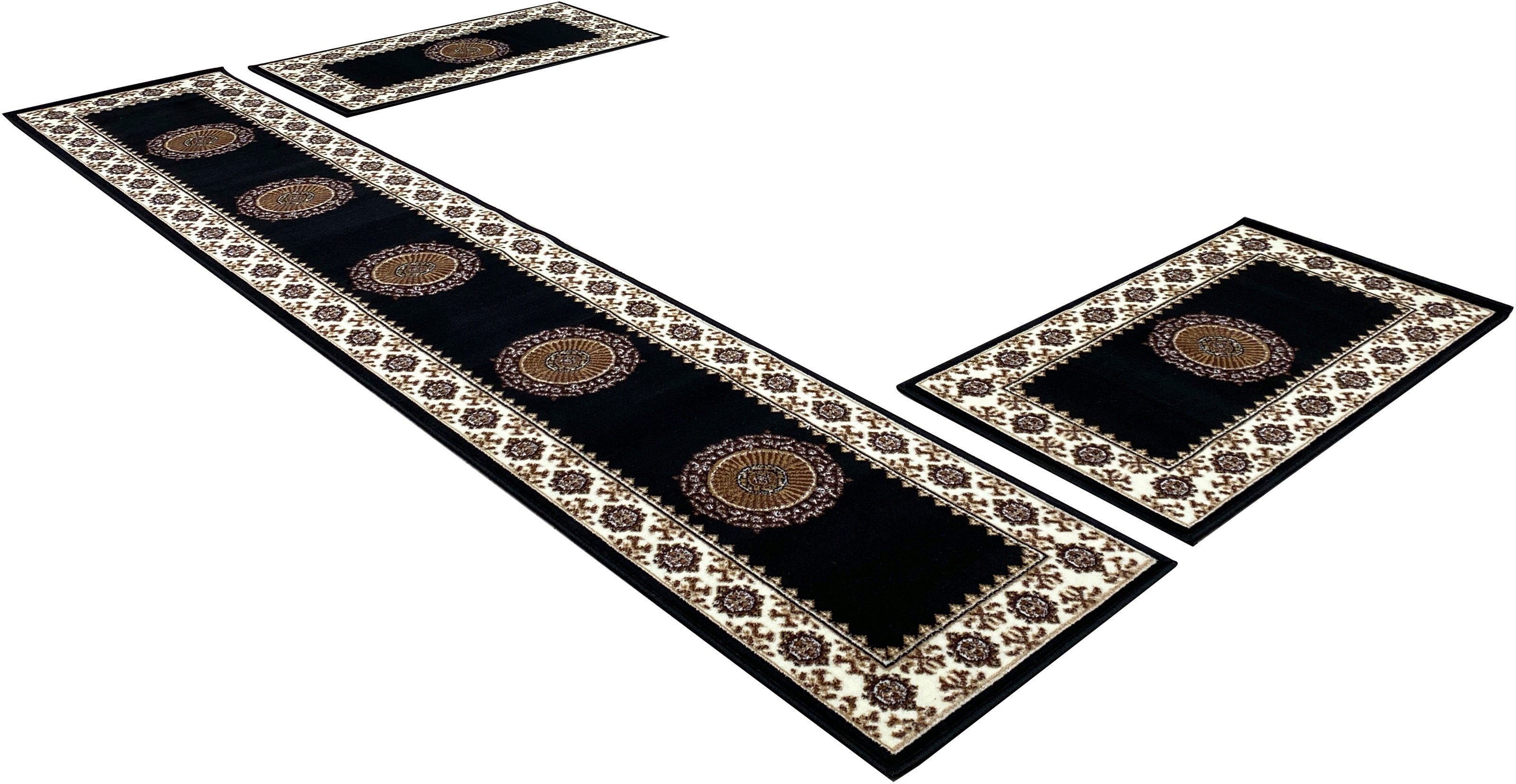 Home affaire Set slaapkamerkleedjes Shari, Made in Belgium Oriënt-look, slaapkamerkleed, loperset voor de slaapkamer