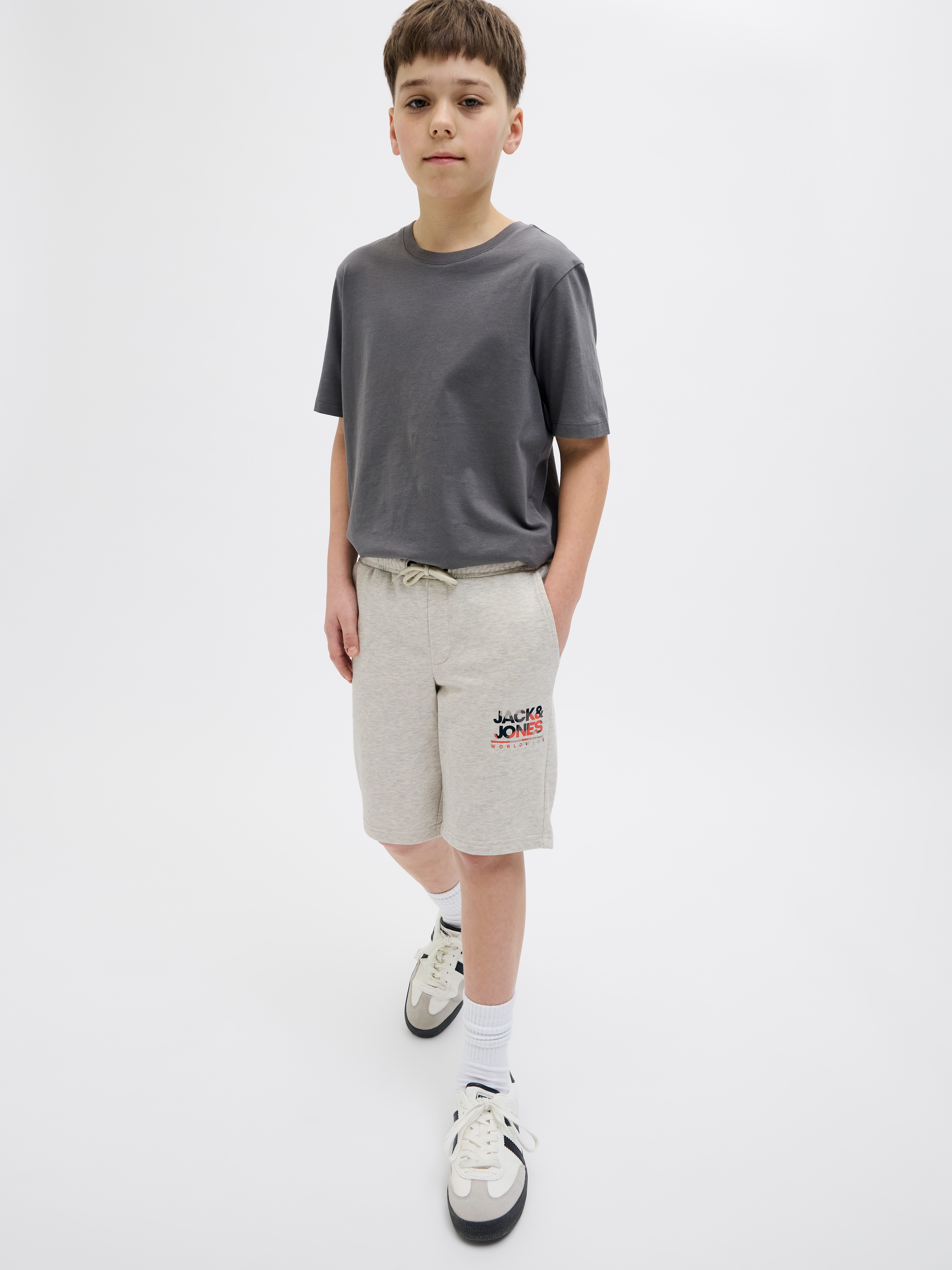 Jack & Jones Junior Short JPSTLUKE SWEAT SHORTS GMS JNR