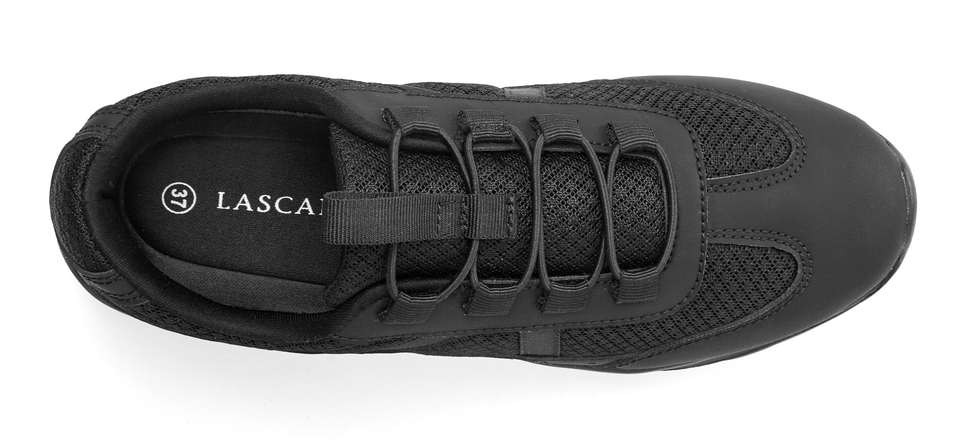 Lascana Sneakers Vrijetijdsschoen, lage schoen, Slip-On vrijetijdsschoen, lage schoen met elastische veters VEGAN