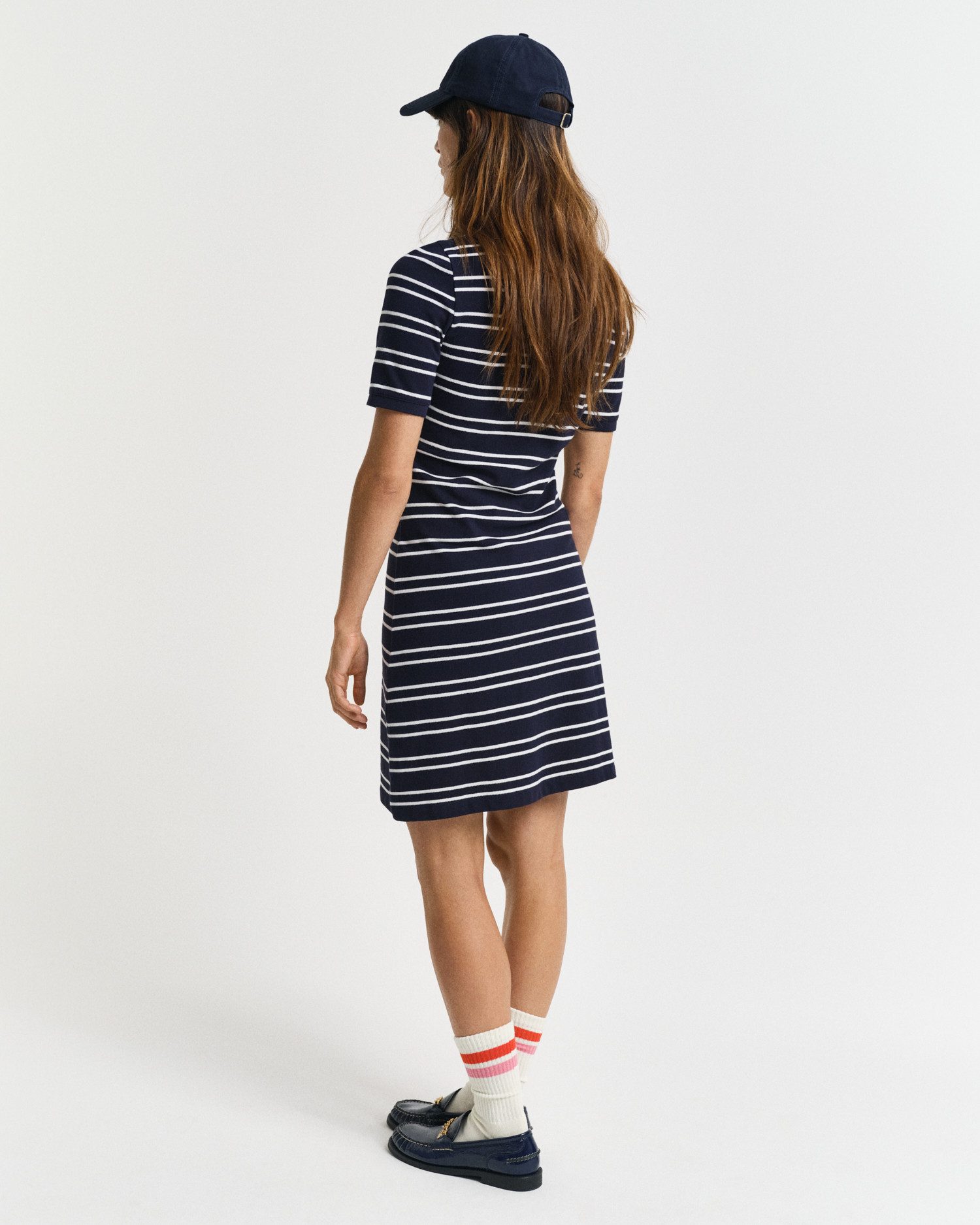 Gant Polojurk STRIPE SHIELD SS PIQUE POLO DRESS