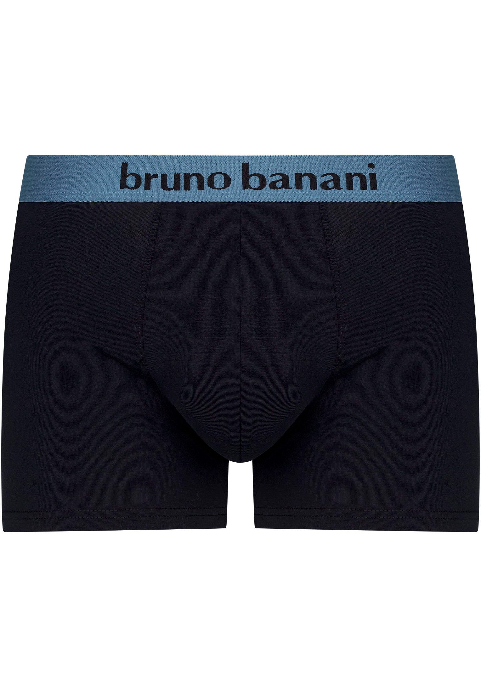 Bruno Banani Boxershort met contrasterend logo-tailleband (2 stuks Set van 2)