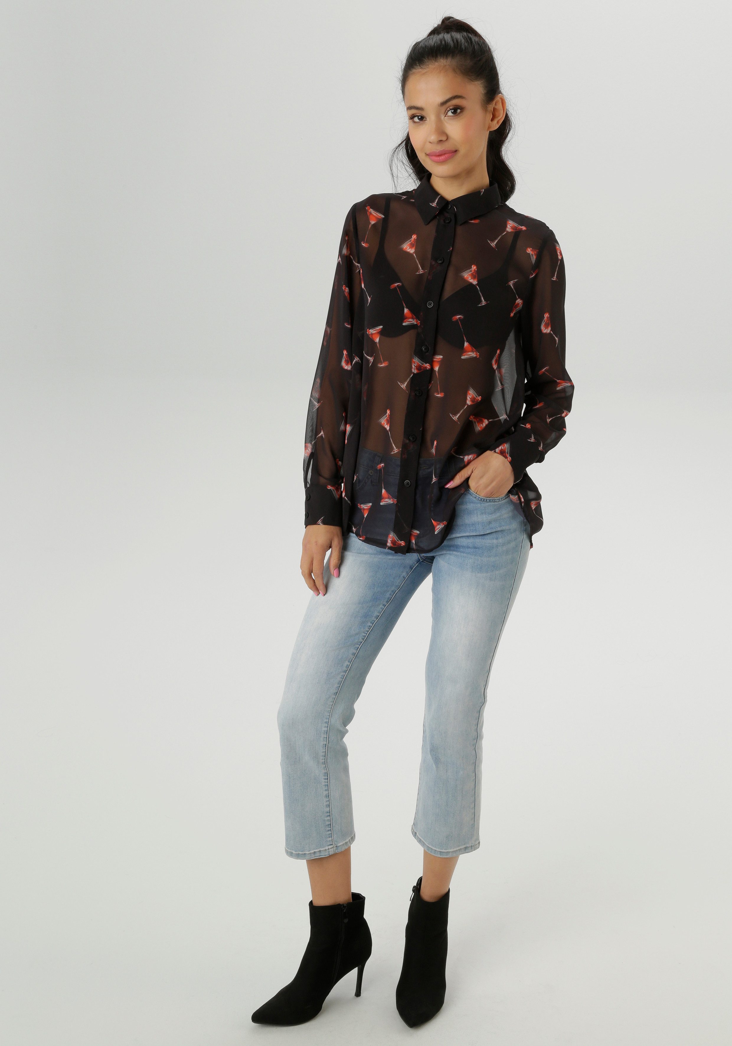 Aniston SELECTED Overhemdblouse