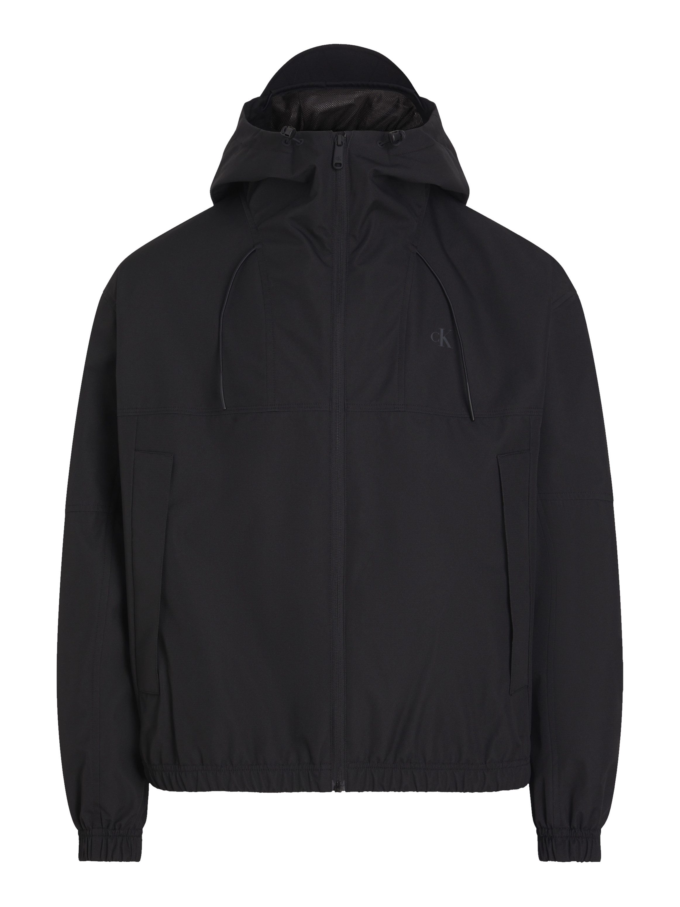 Calvin Klein Allweatherjack TECHNICAL JACKET Logodruk, steekzakken