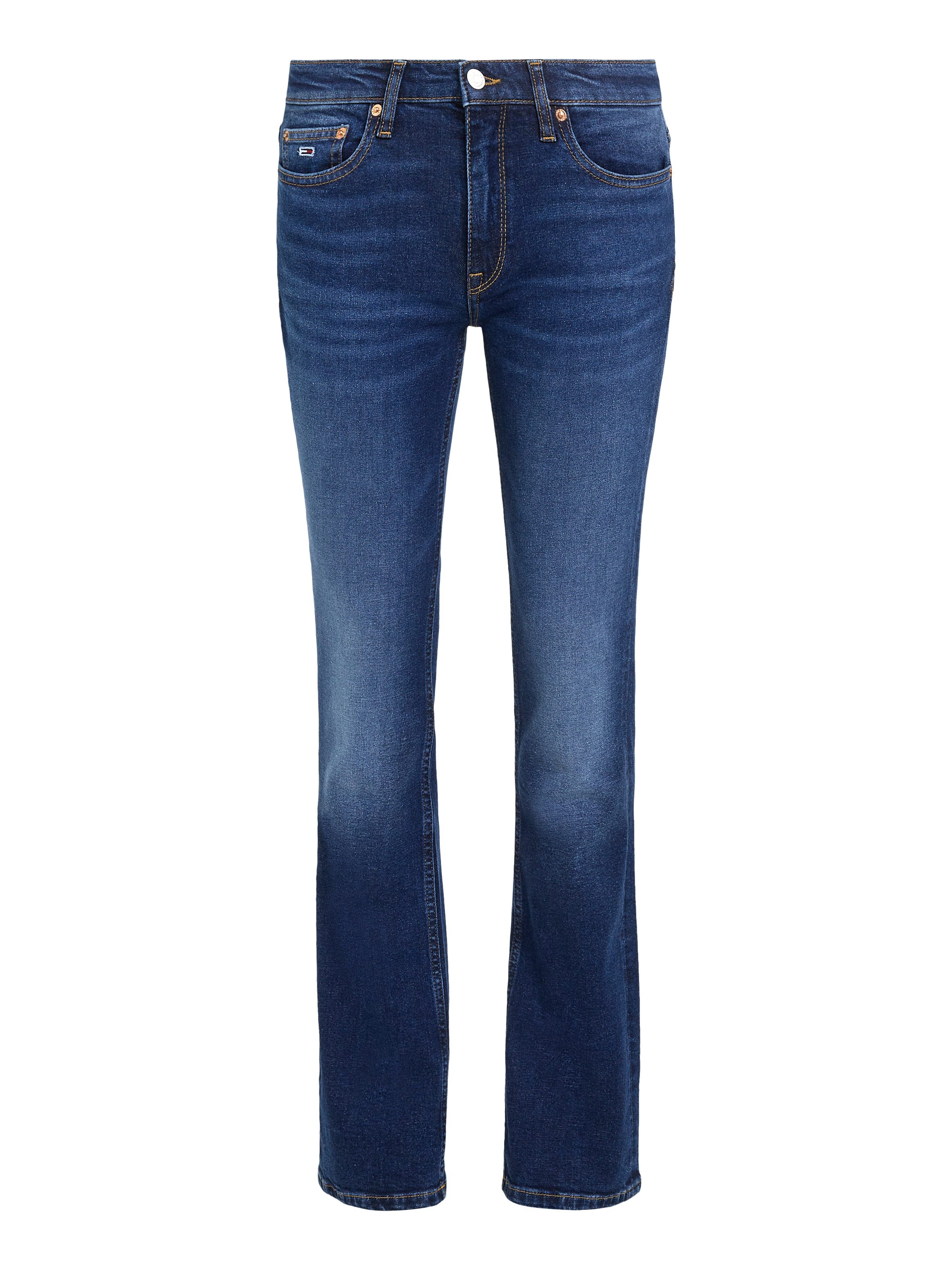 TOMMY JEANS Bootcut jeans MADDIE MD BC DH5161 met logo-badge en borduurwerk