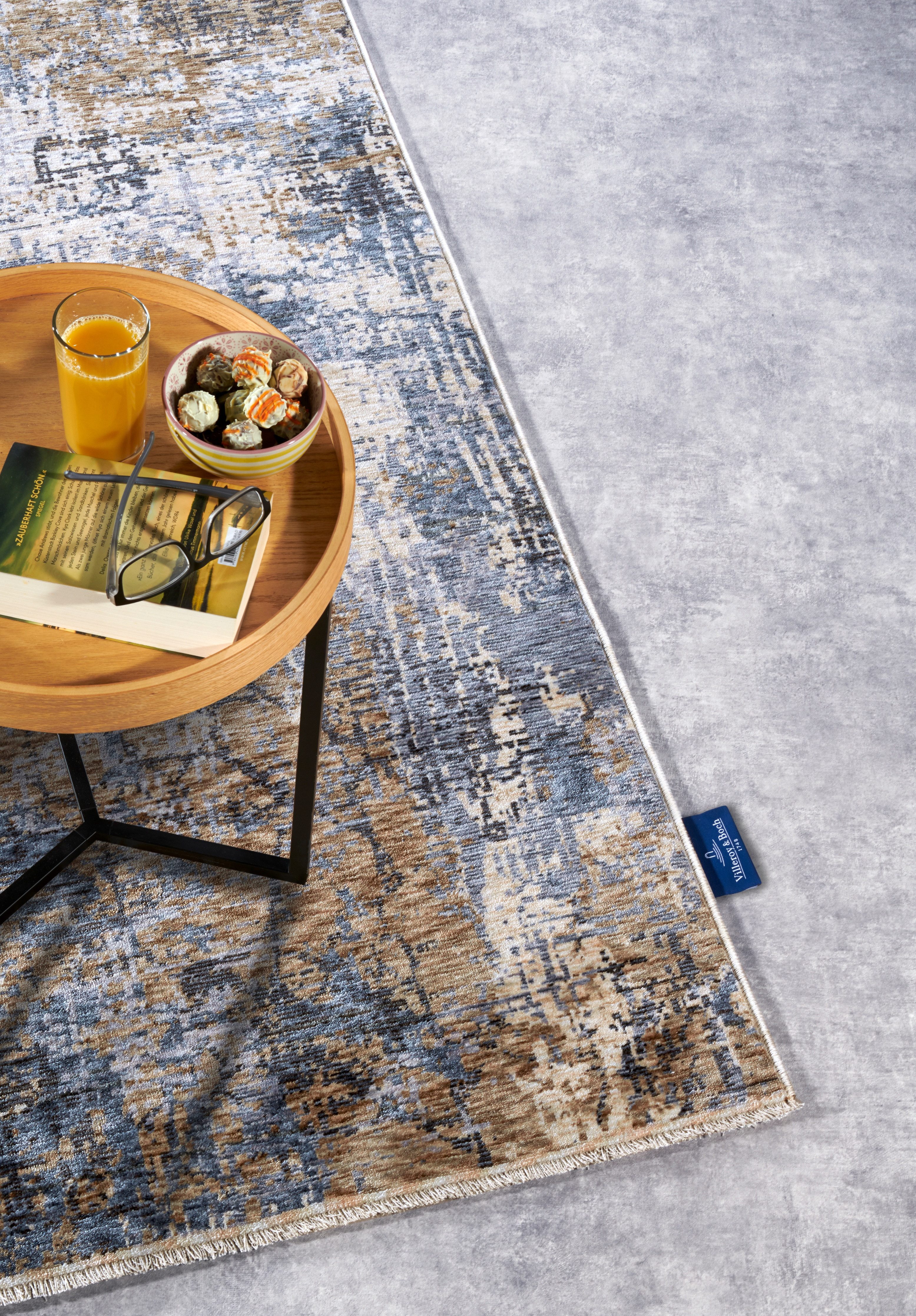 Villeroy & Boch Vloerkleed Joseph Vintage, franjes, woonkamer, slaapkamer, modern, kortpolig, gang