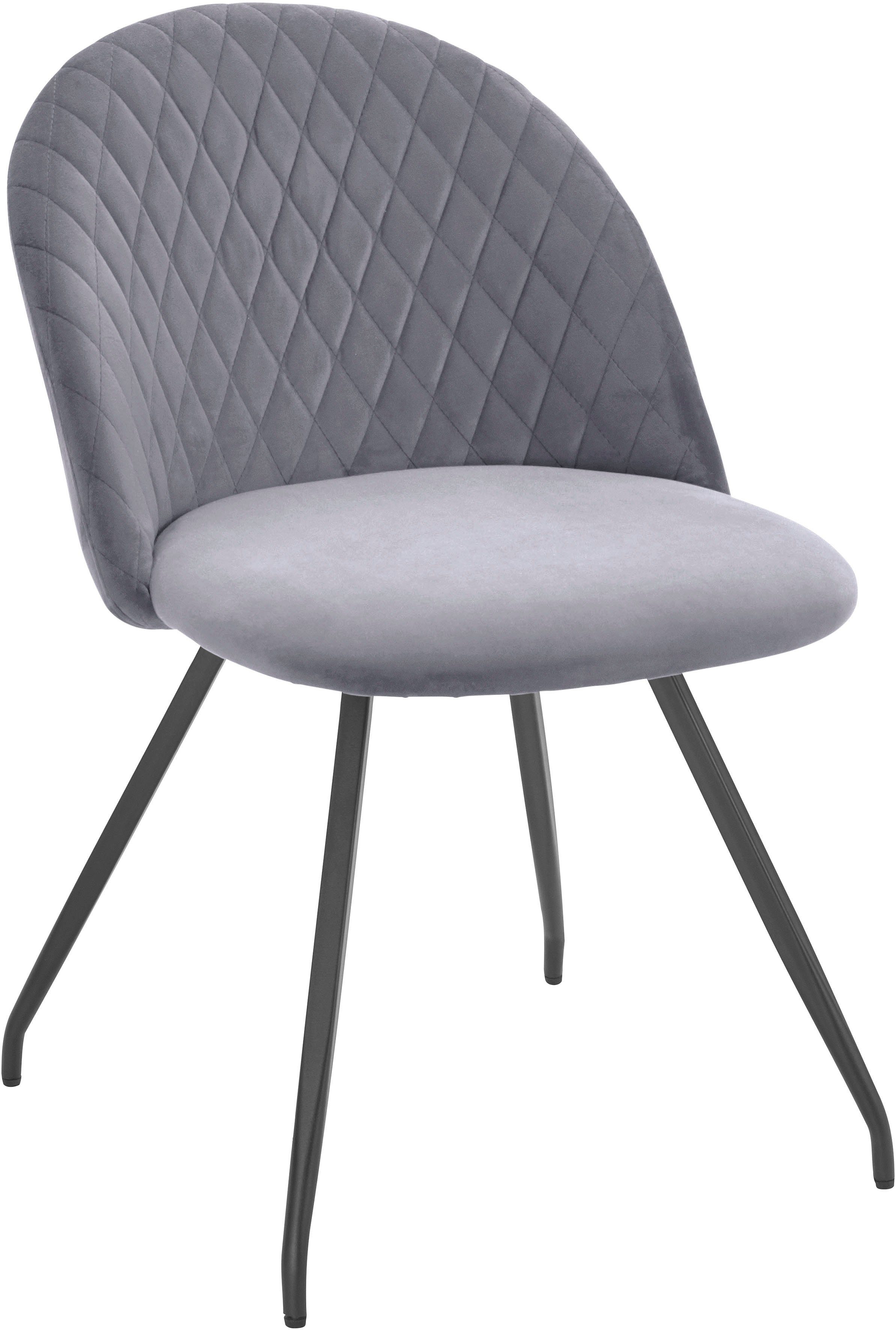 INOSIGN Eethoek Emmajonas moderne ronde tafel in marmerlook (set, 5-delig)