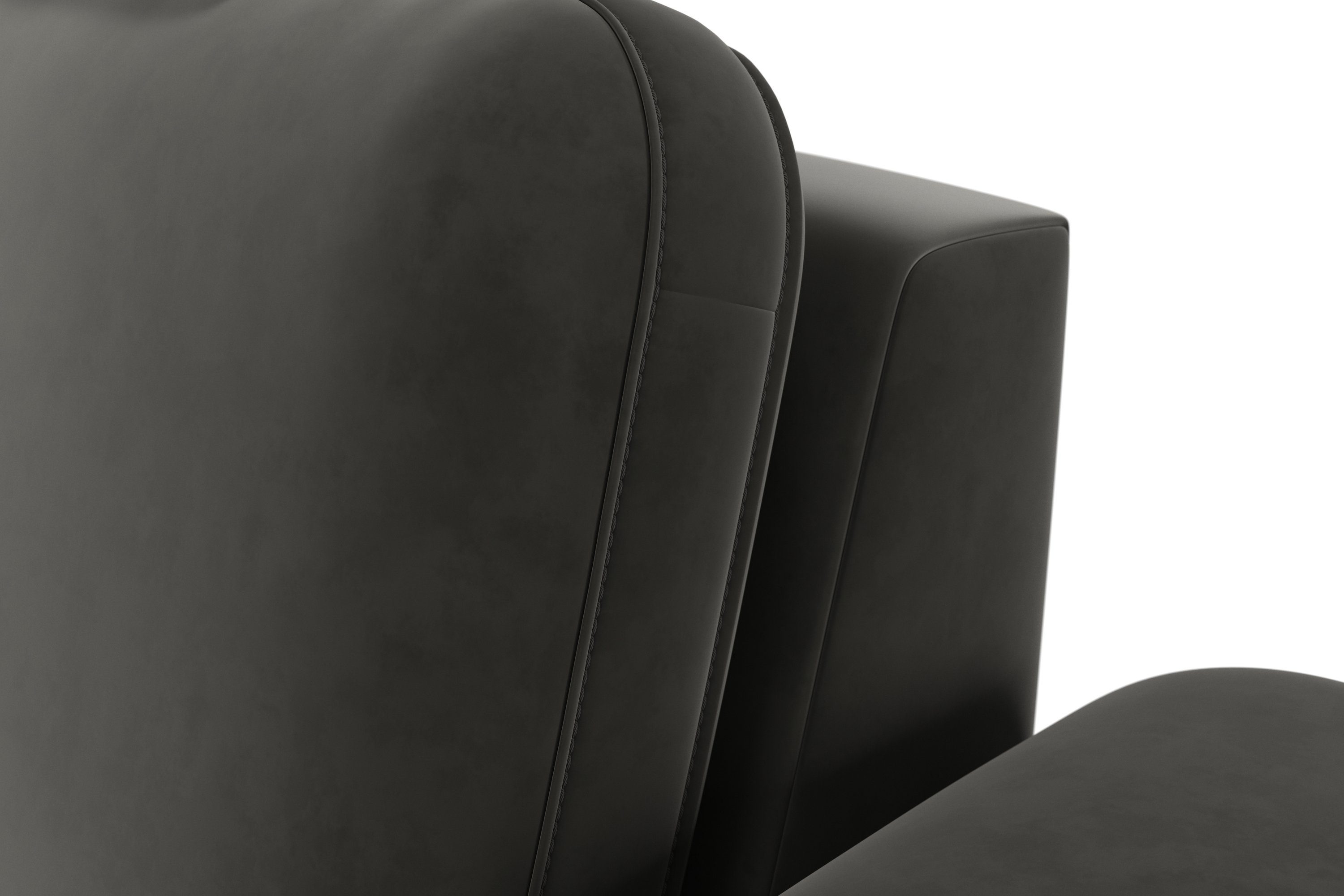 sit&more Zithoek Bendigo U-vorm inclusief zitdiepteverstelling, bodemvrijheid 15 cm, in 2 pootkleuren