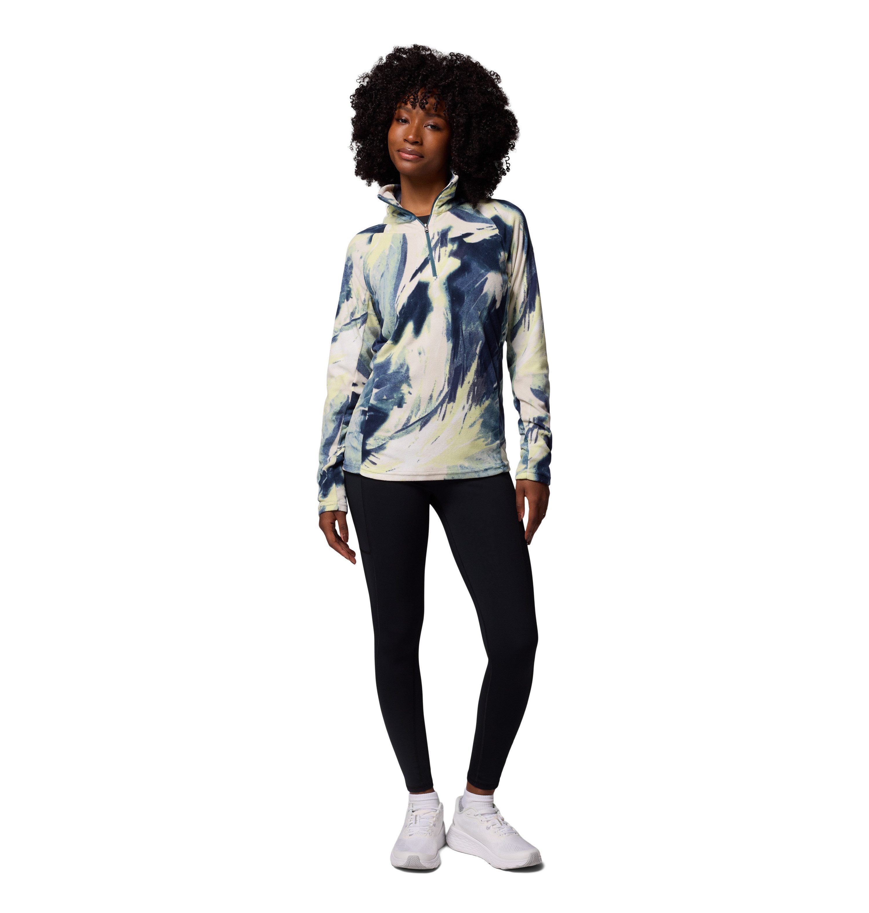 Columbia Fleecetrui GLACIAL IV PRINT 1/2 ZIP (1-delig)