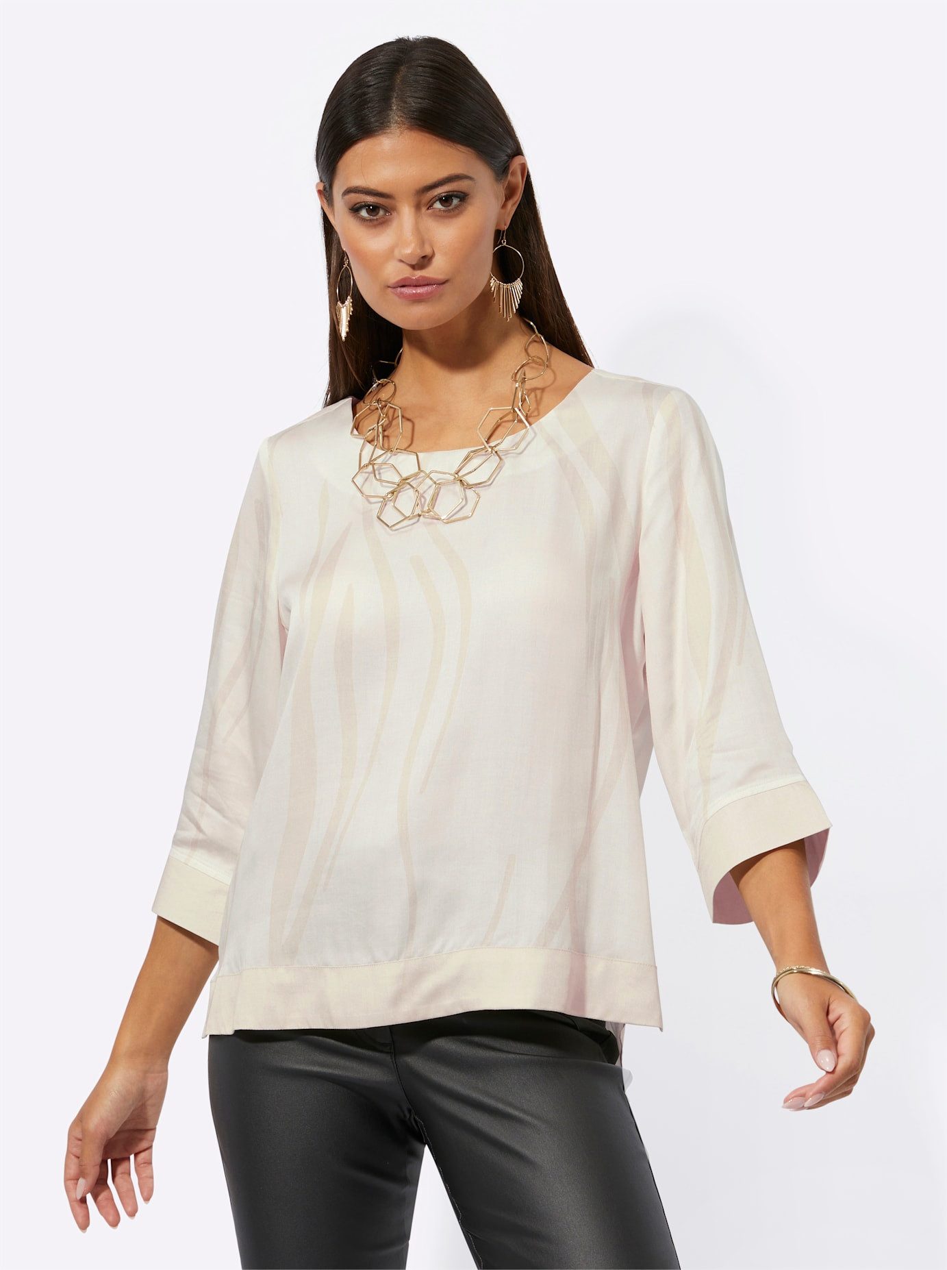 Creation L Gedessineerde blouse