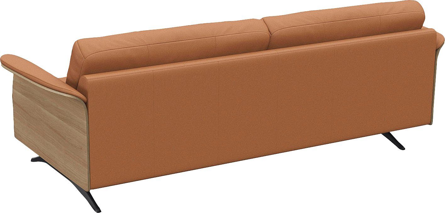 FLEXLUX 3-zitsbank Glow designbank, comfortabel en comfortabel door hoogwaardige zitconstructie